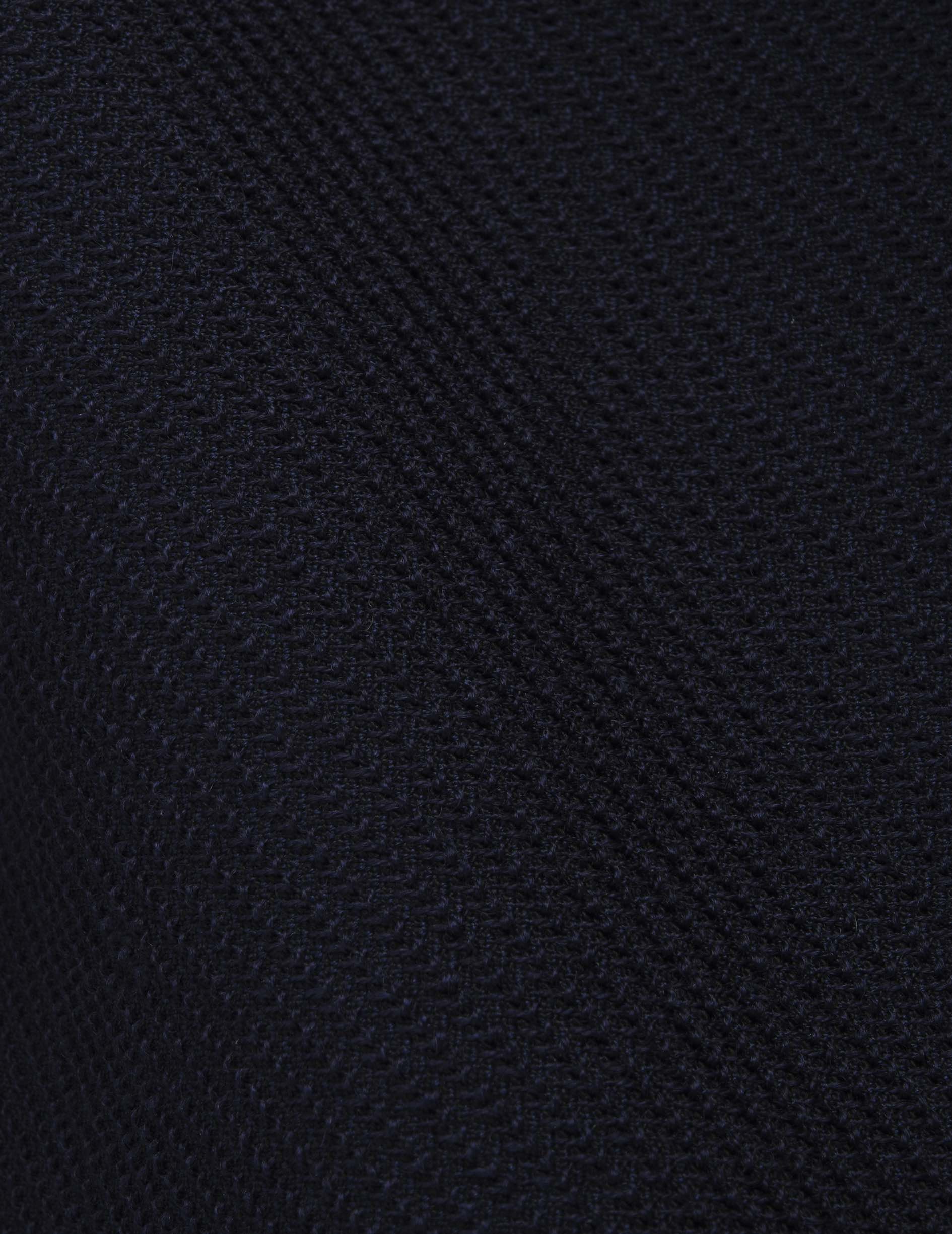 Blazer Nikos en twill de laine vierge marine - Image 7