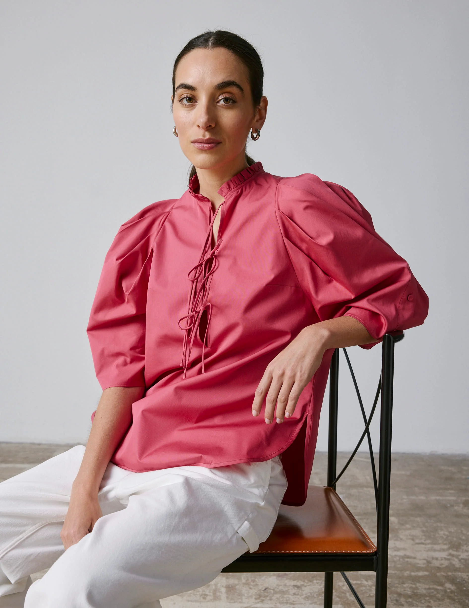 Blouse Nicolle corail