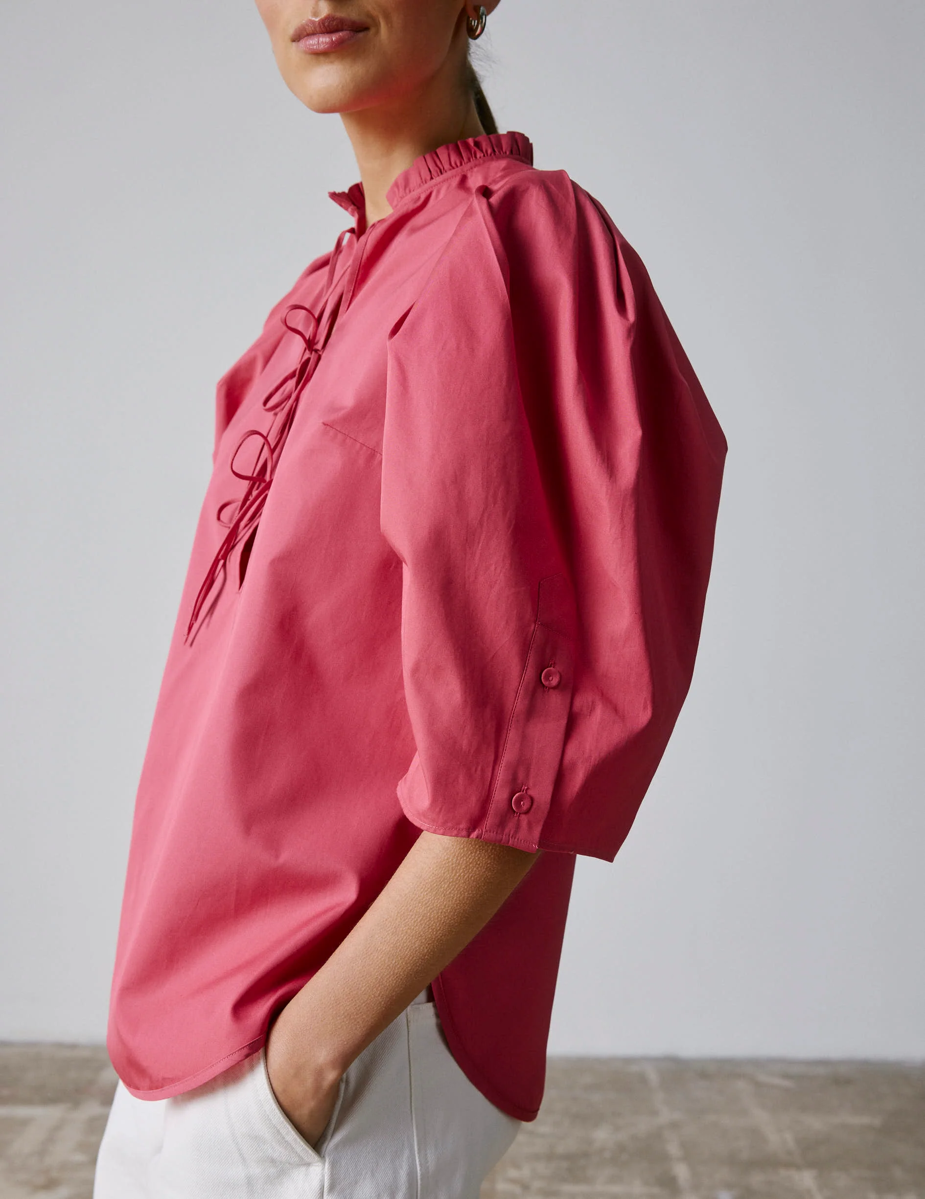 Blouse Nicolle corail - Image 5