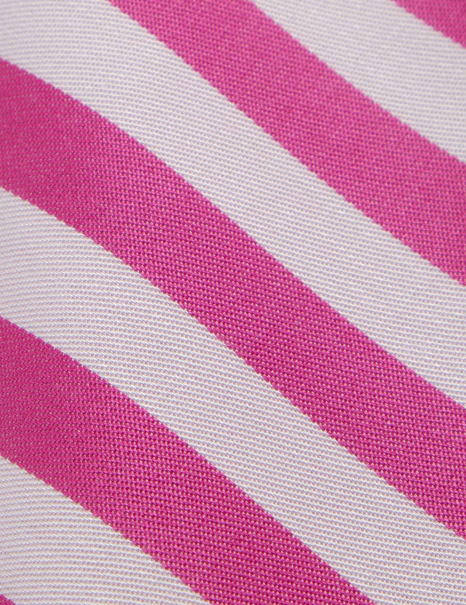 Chemise Ambre rayée fuchsia - Image 4