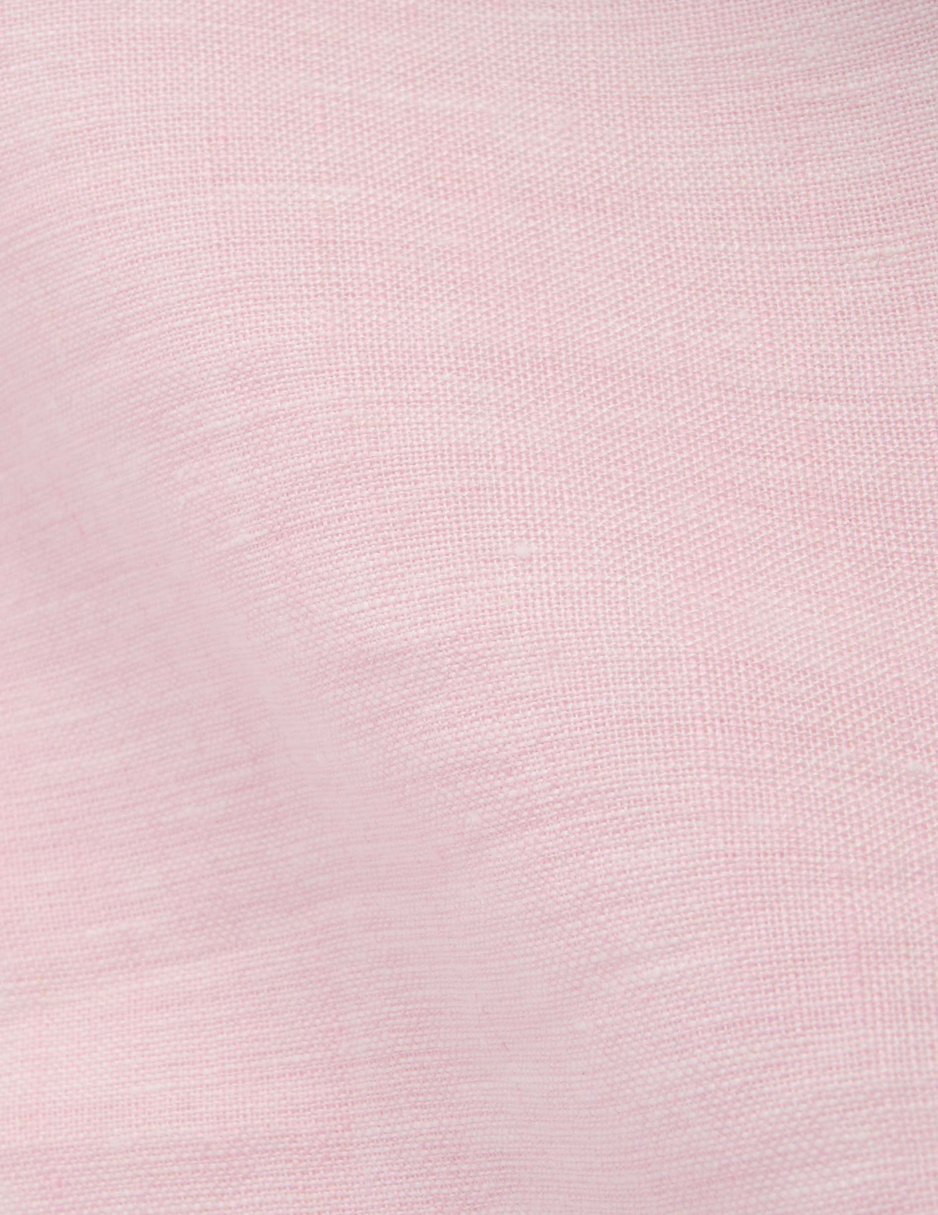 Chemise Ambre en lin rose clair - Image 5