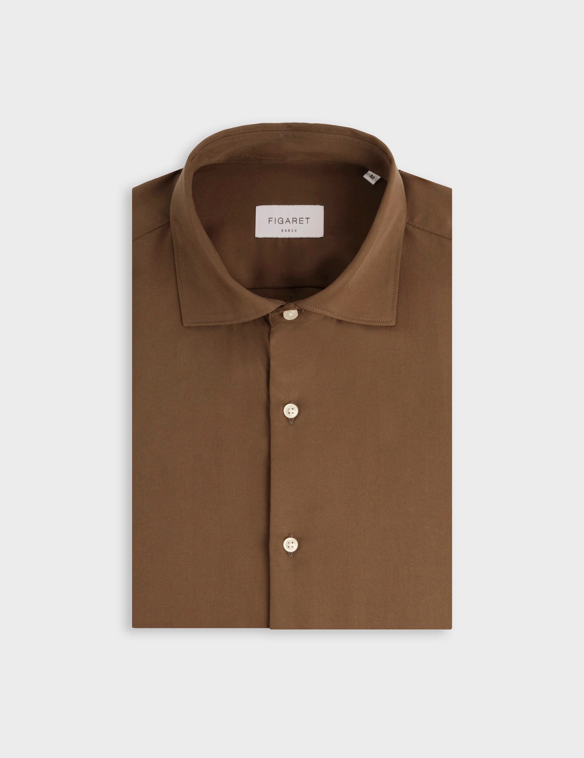 Chemise Aristote marron - Image 5