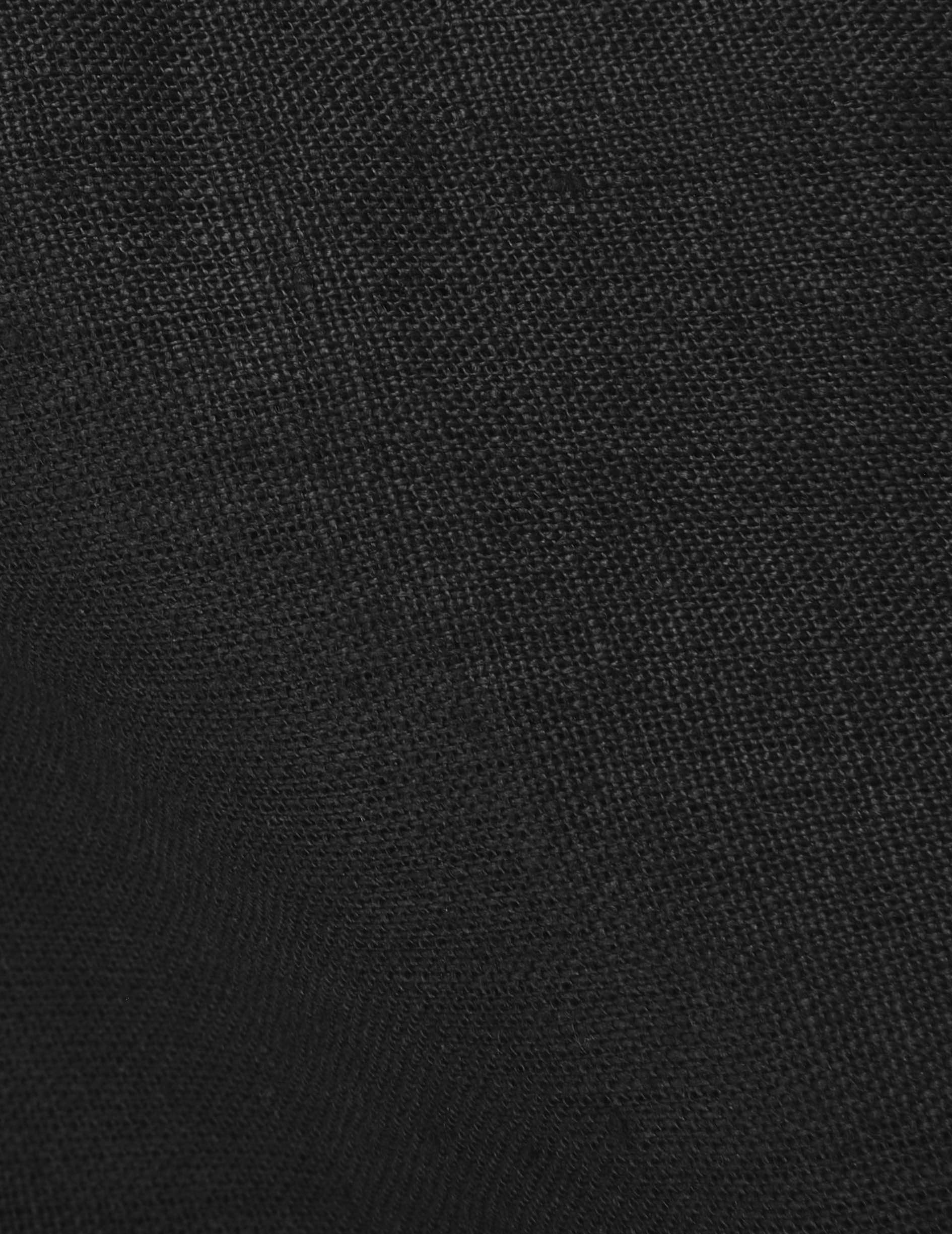 Chemise Auguste en lin noir - Image 5