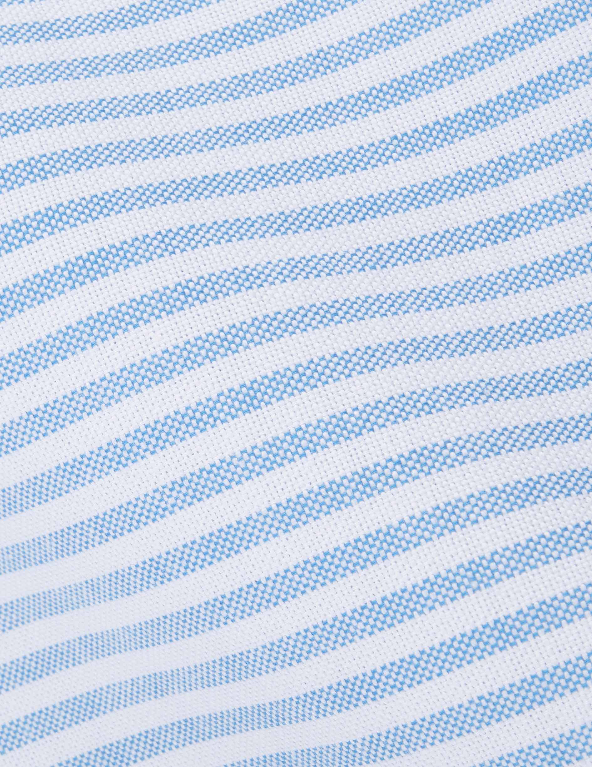 Chemise Auguste rayée bleue - Image 4