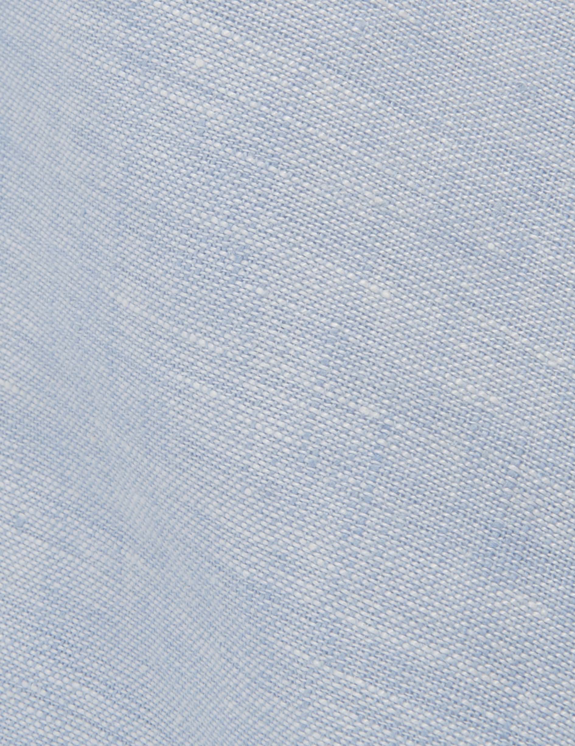 Chemise Carl en lin bleu clair - Image 6