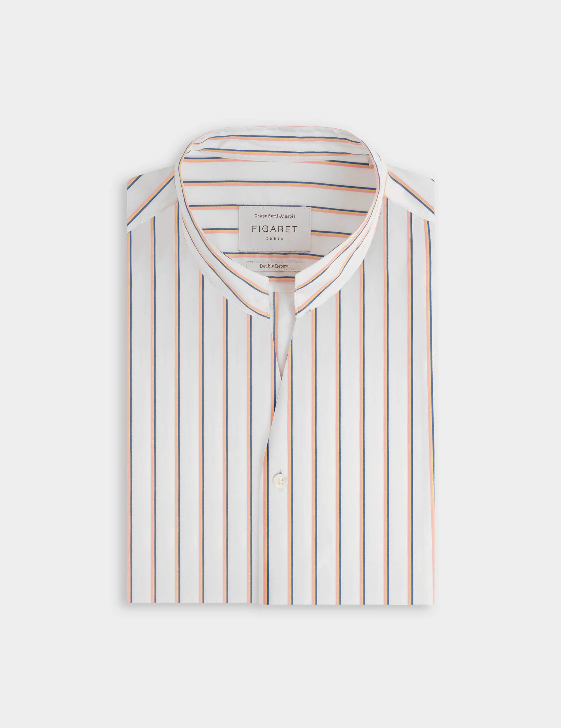 Chemise Carl rayée jaune