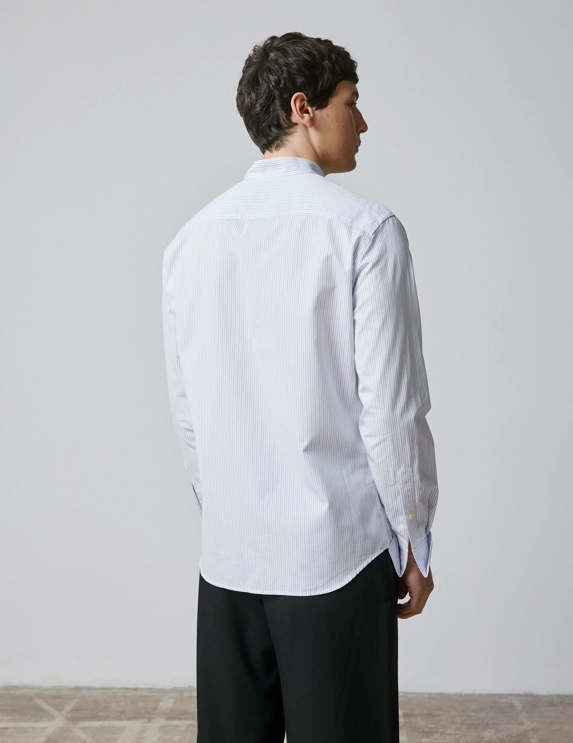 Chemise Carl rayée rouge - Image 2