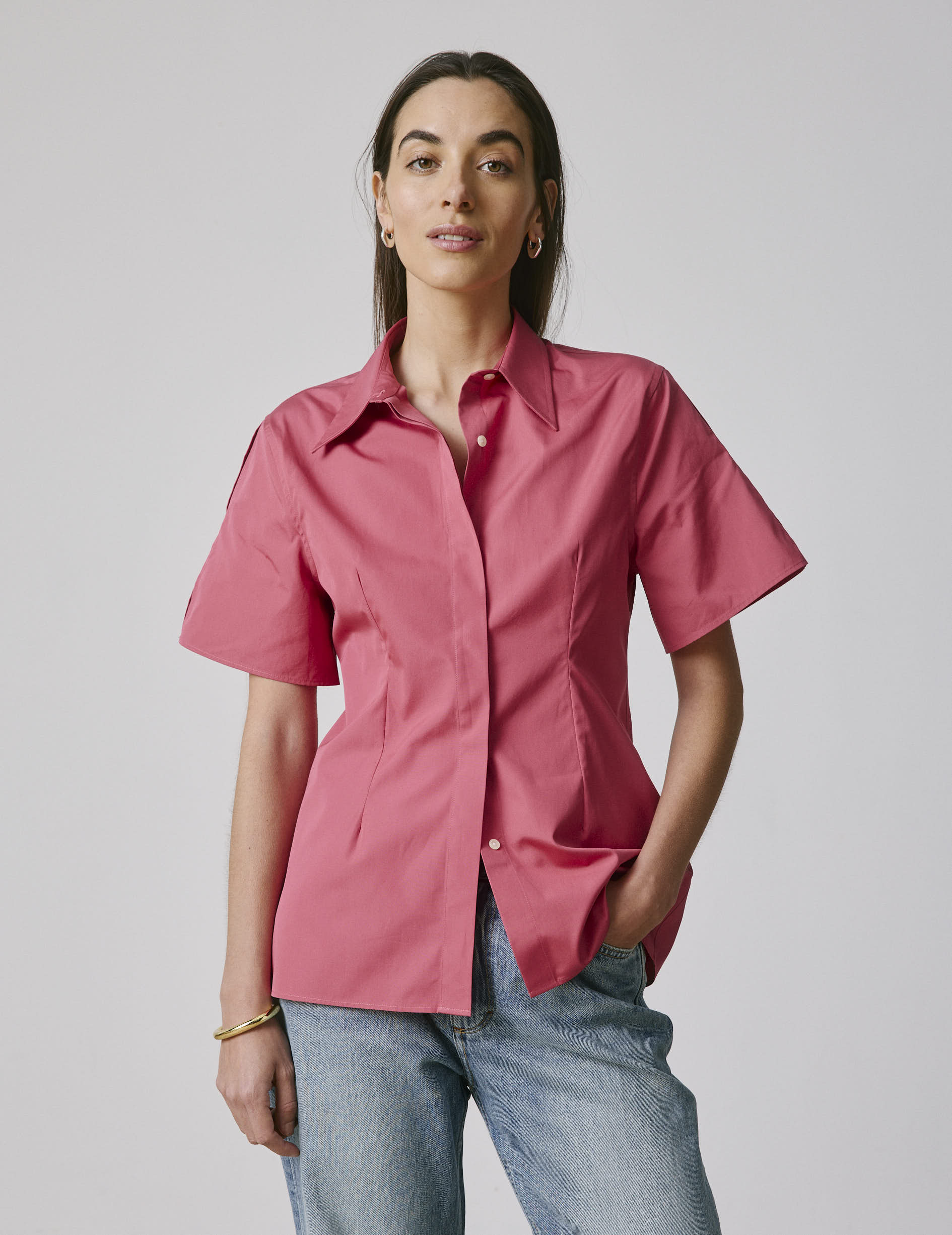 Chemise Nathalie corail