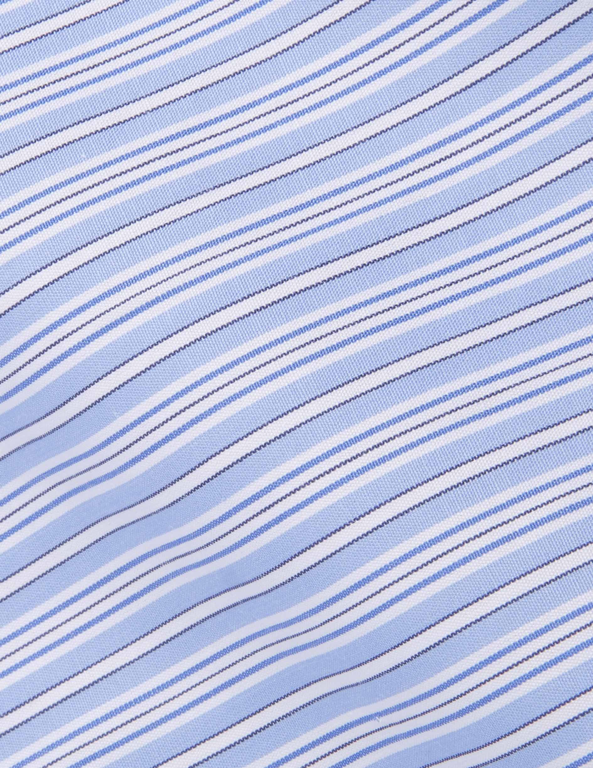 Chemise classique rayée bleue - Image 2