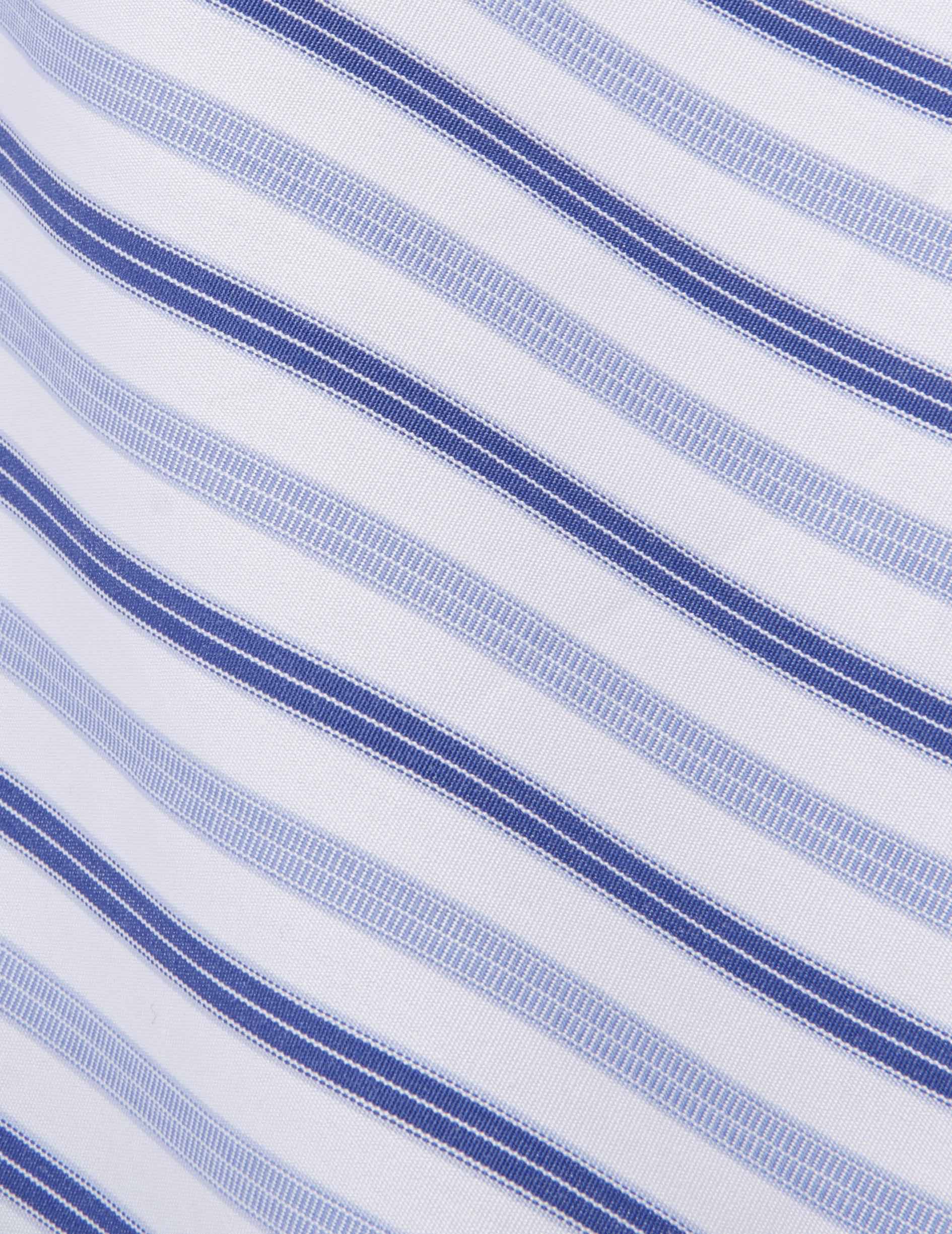 Chemise classique rayée bleue - Image 2