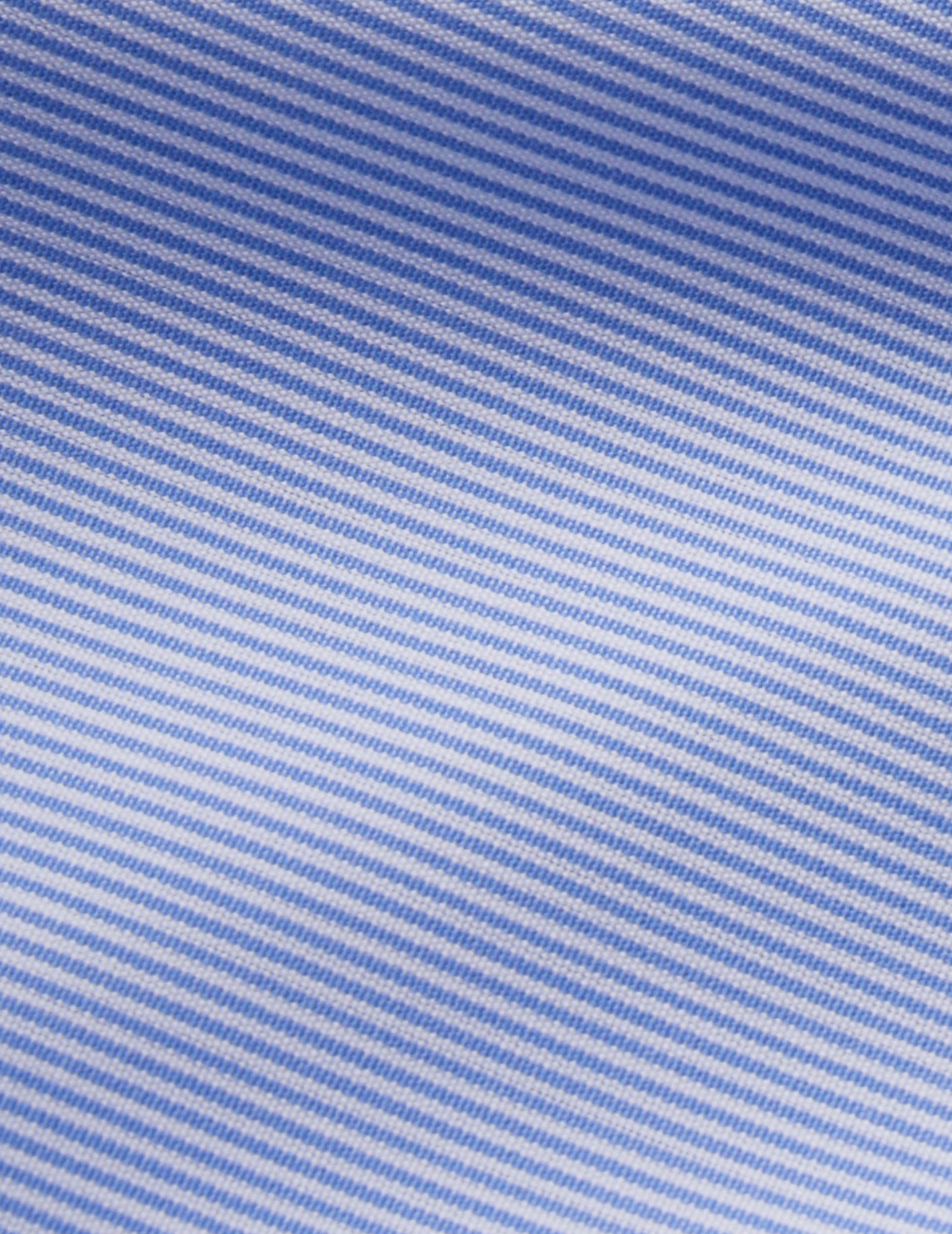 Chemise Semi-ajustée rayée bleue - Image 2