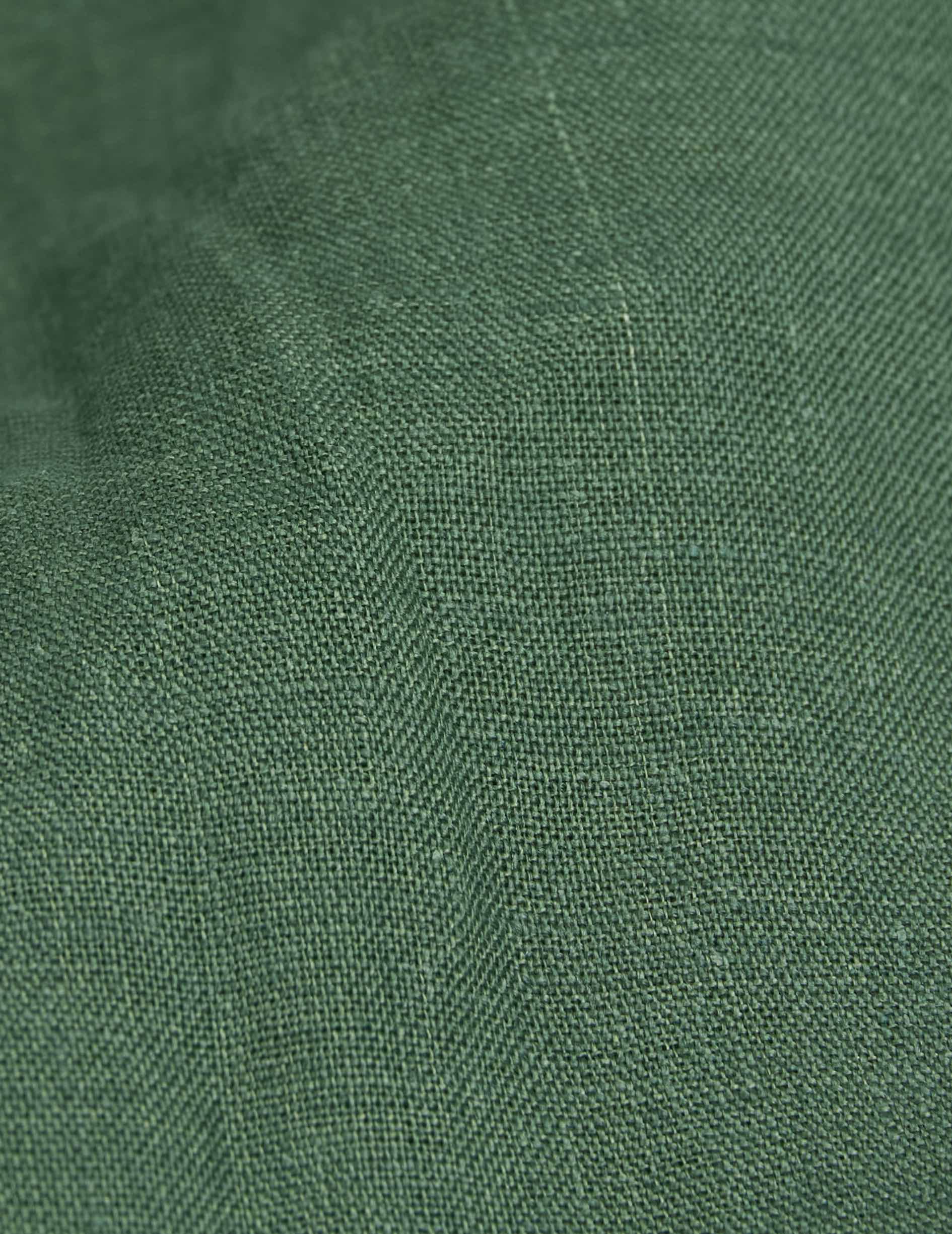 Chemise Gabriel en lin vert - Image 5