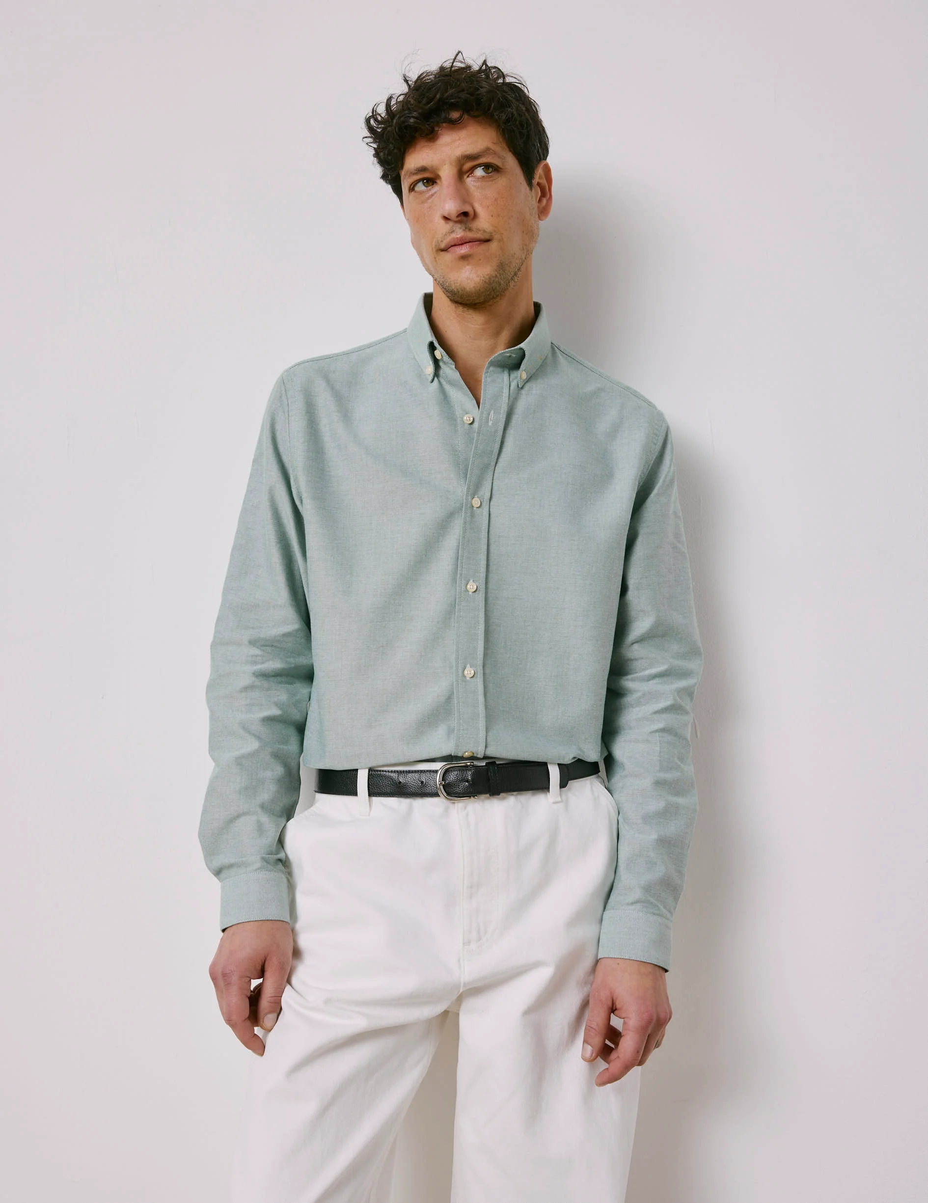 Chemise Gaspard verte