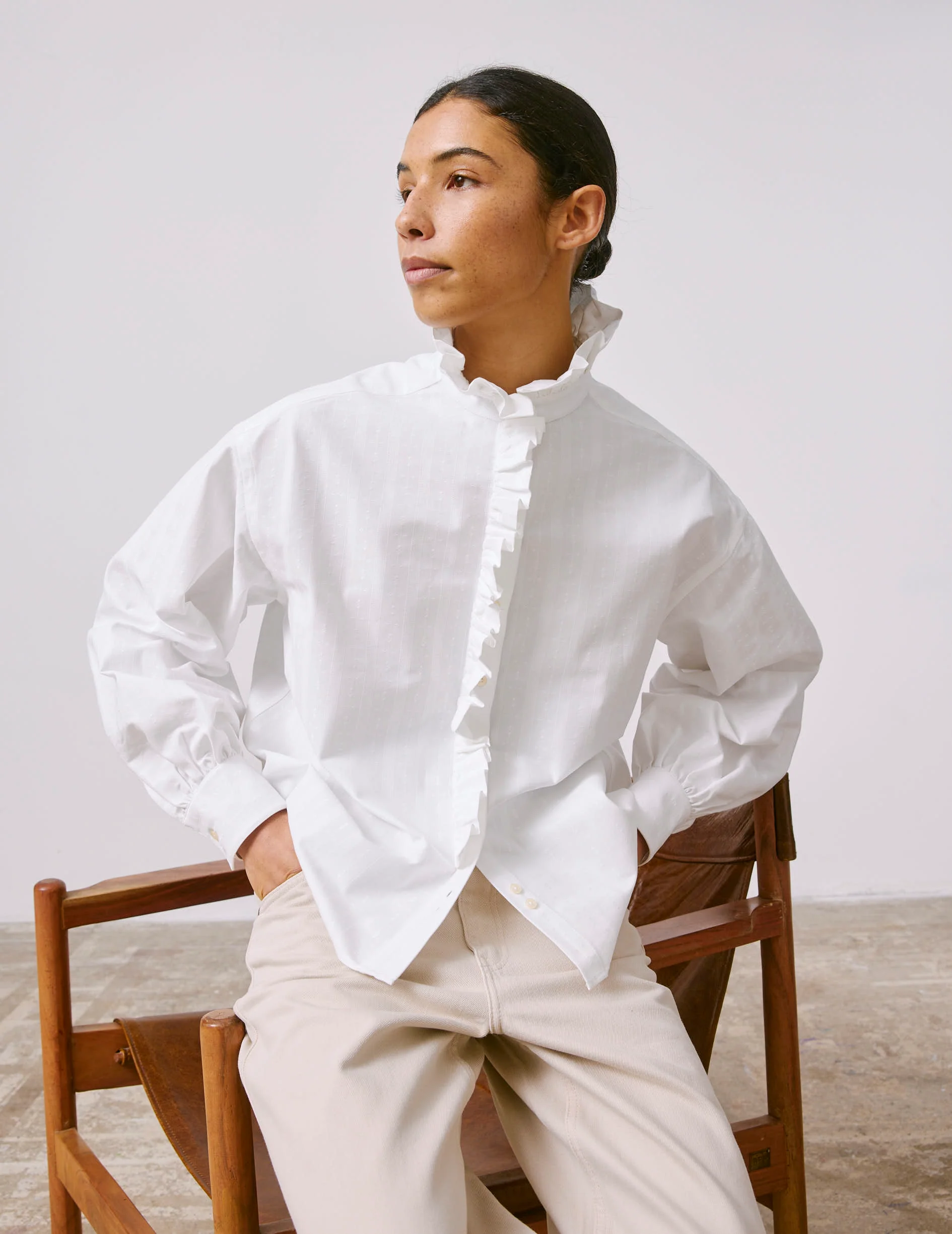 Chemise Greta blanche - Image 3