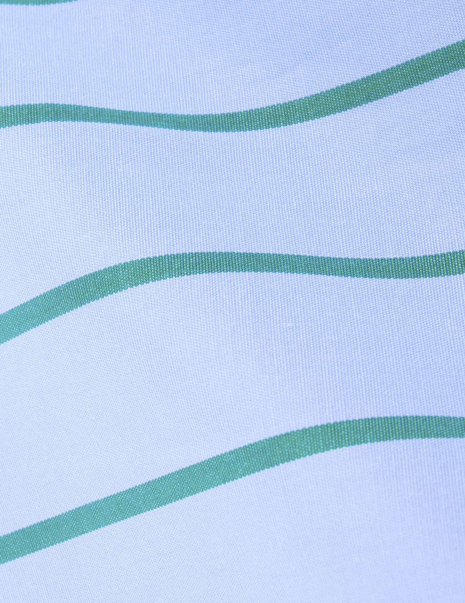Chemise Greta rayée bleue - Image 7