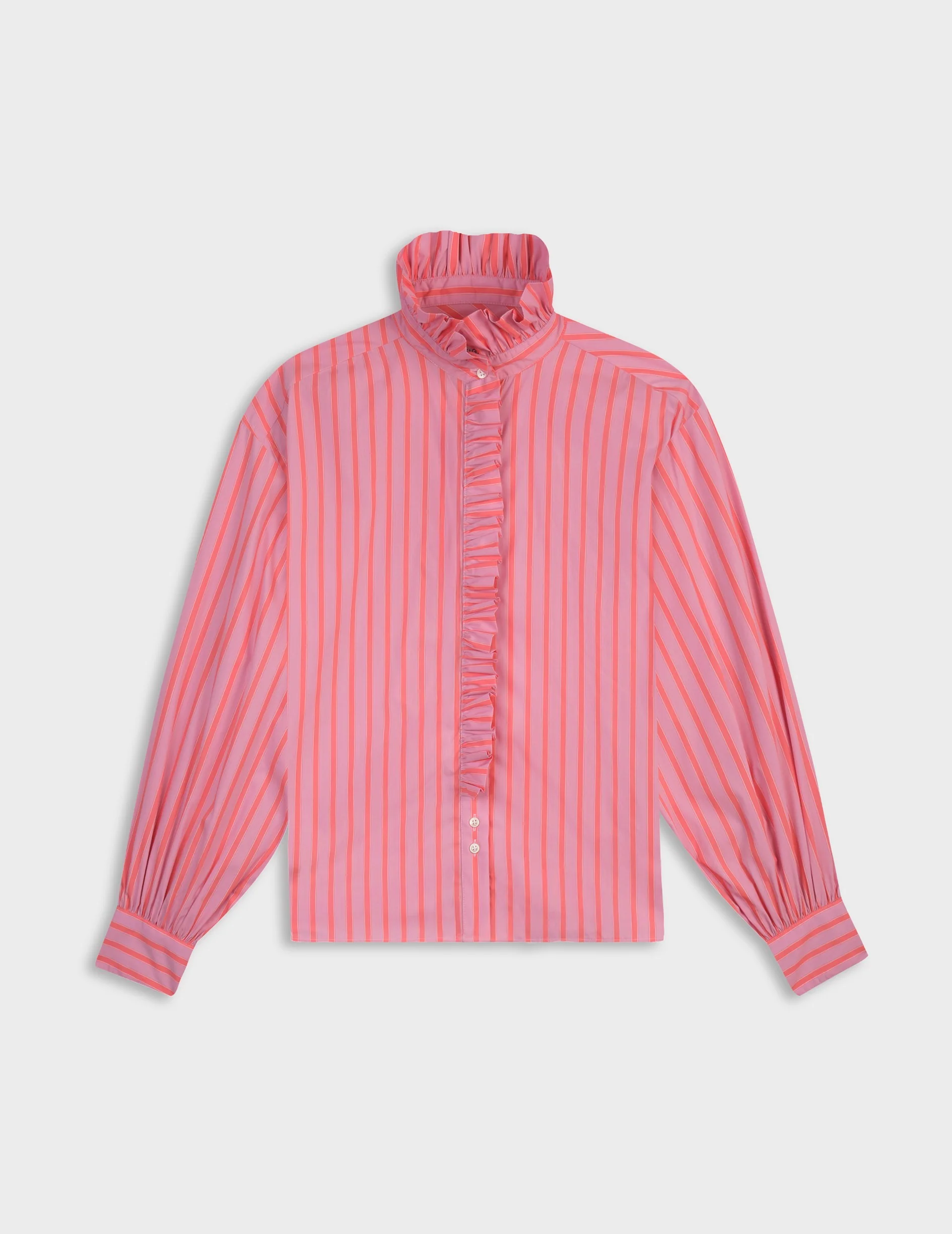Chemise Greta rayée rose - Image 4