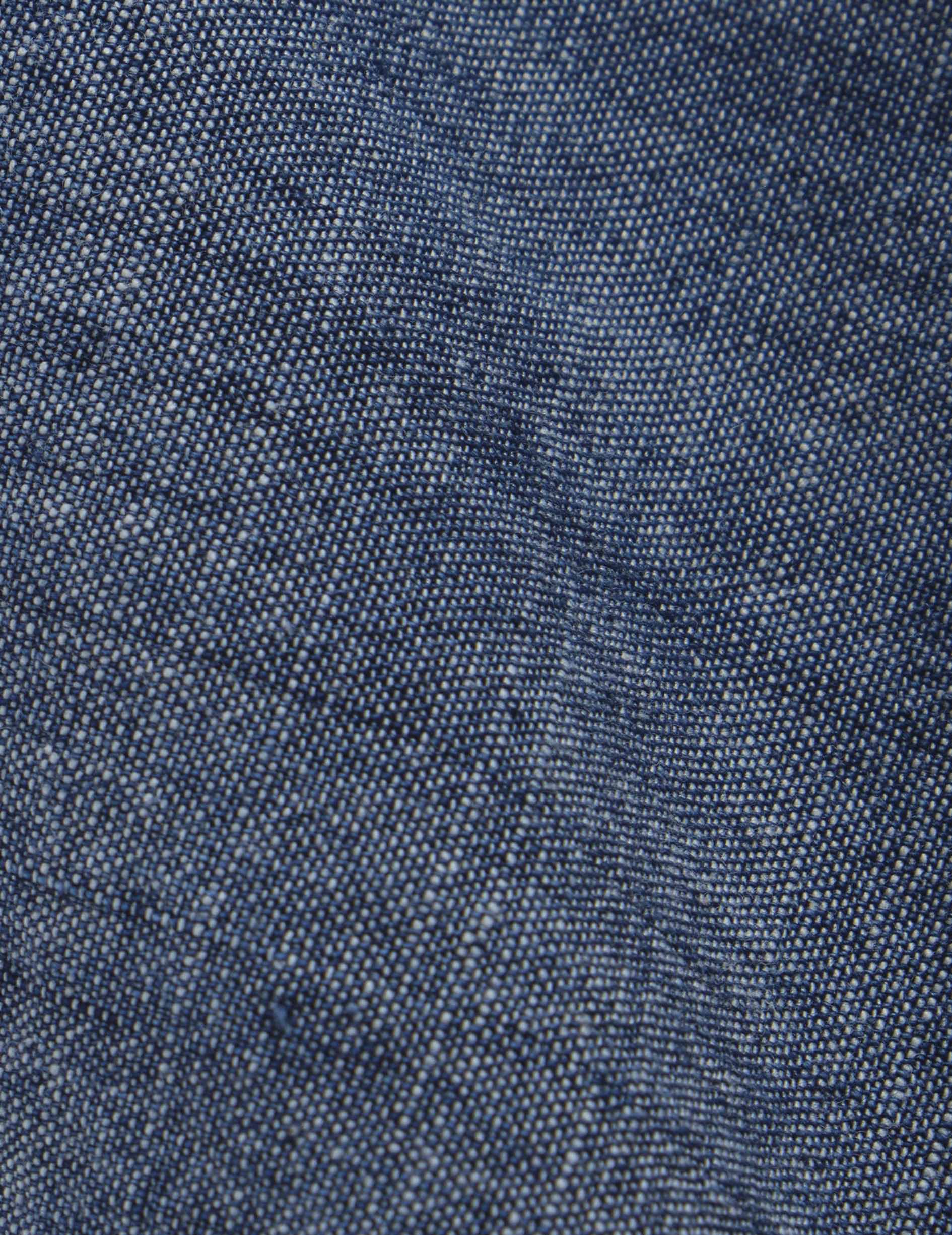Chemise mixte Guéthary bleue - Image 11