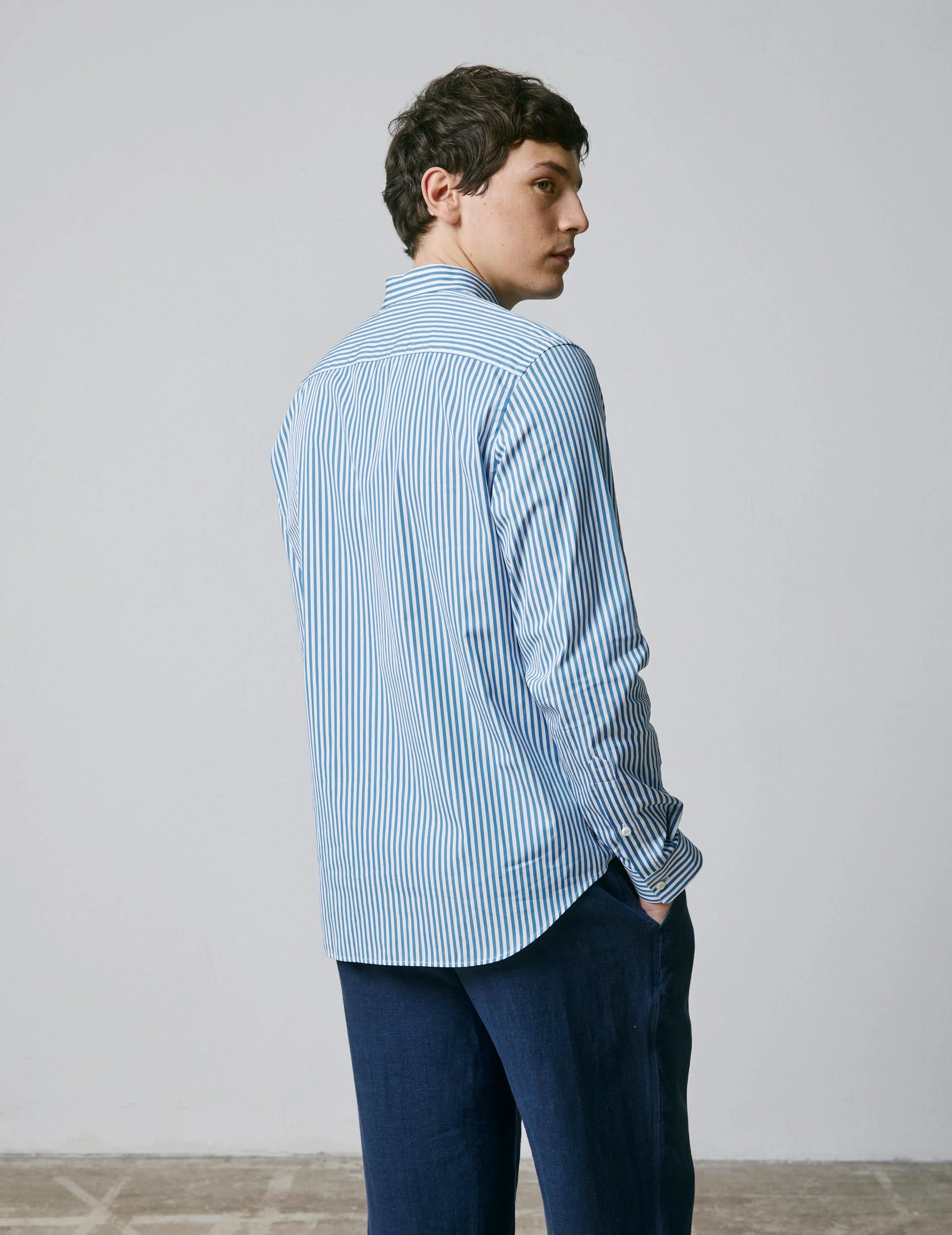 Chemise Herwin bleue - Image 2