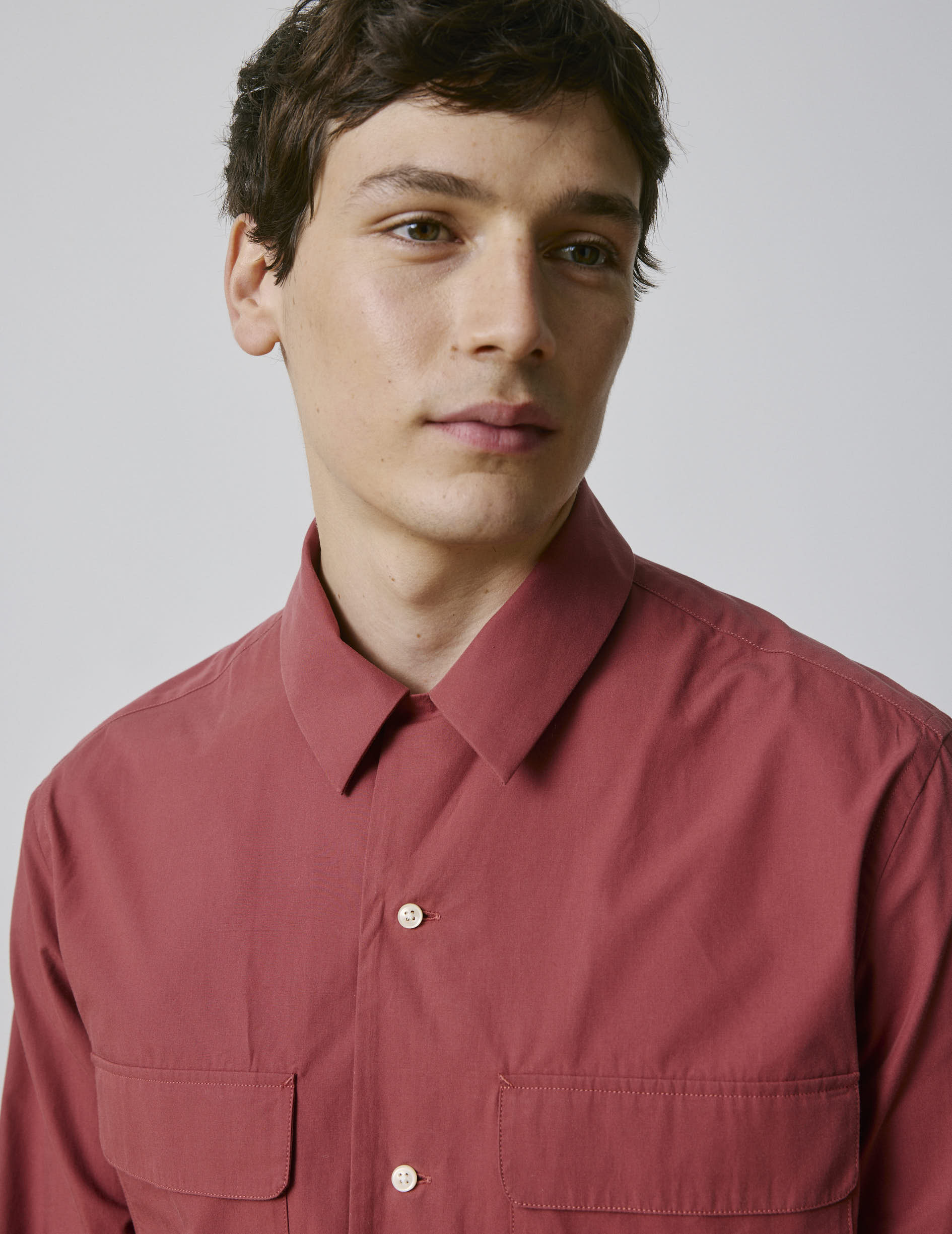 Chemise Ivano bordeaux - Image 3