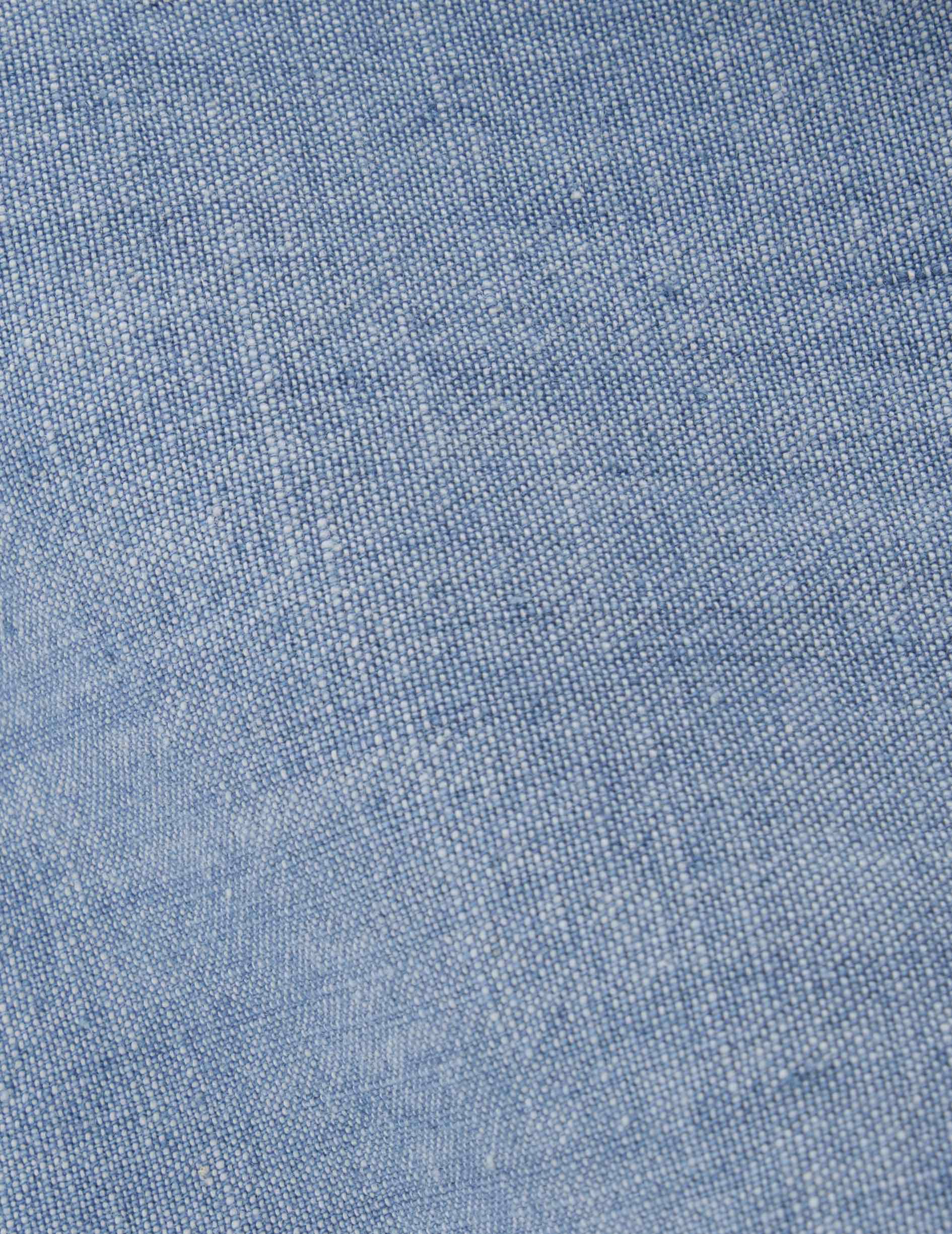 Chemise Laurine gorge cachée bleue - Image 5