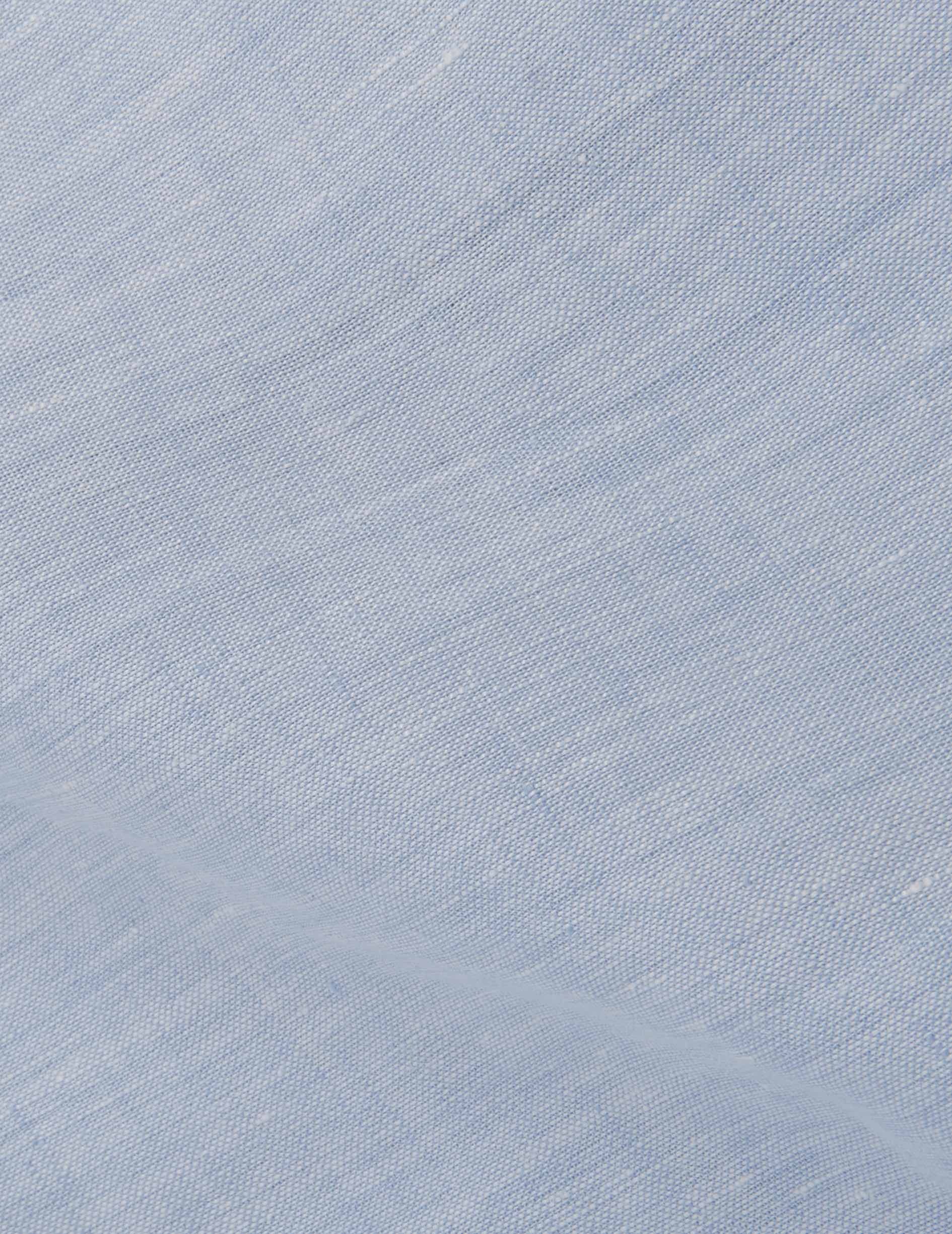 Chemise Nolhann en lin bleu clair - Image 7