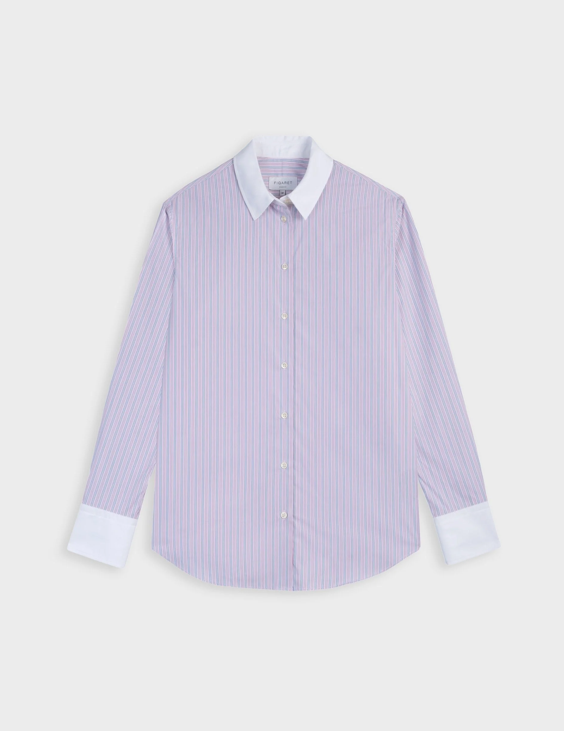 Chemise Marion rayée rose - Image 7
