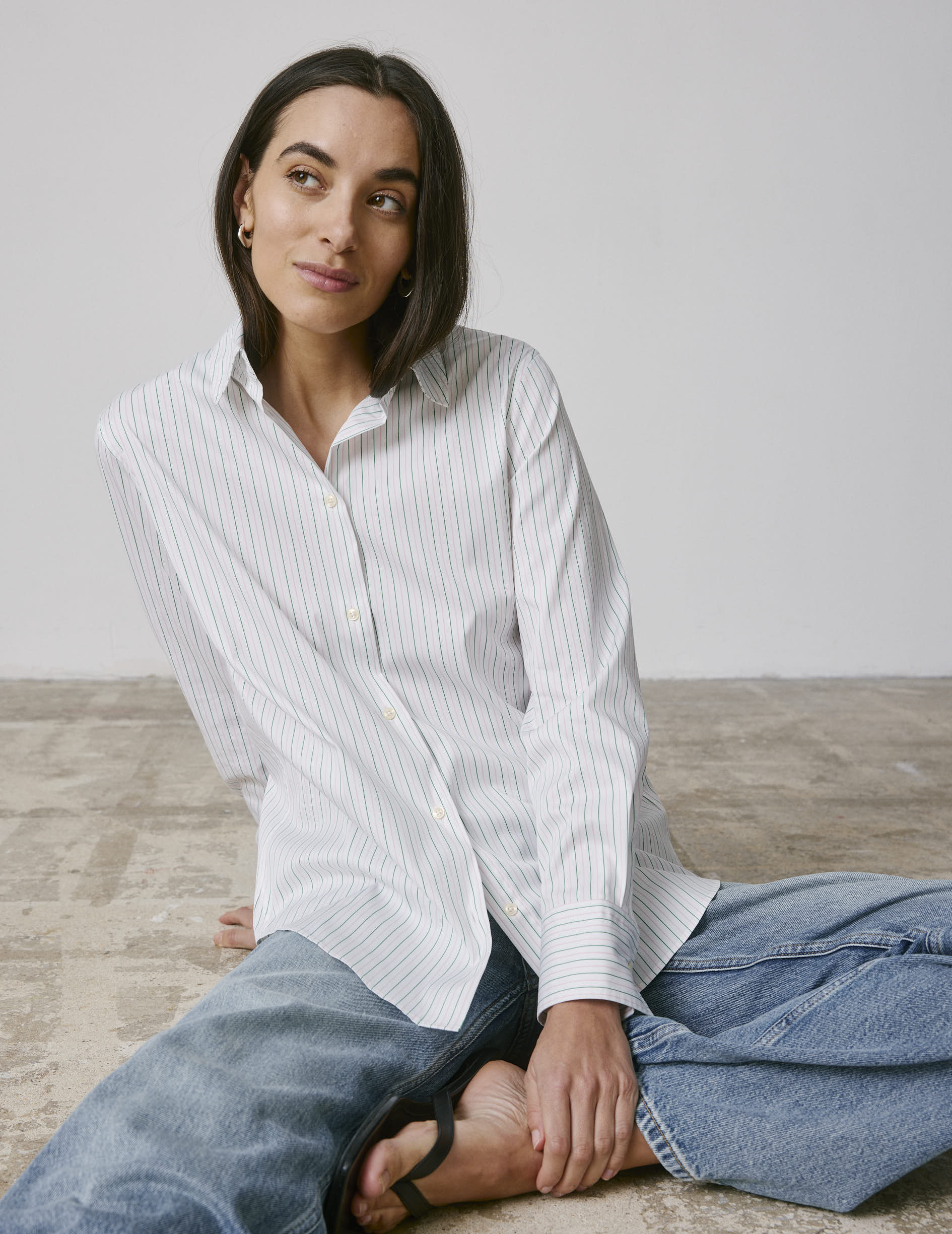 Chemise Marion verte - Image 3