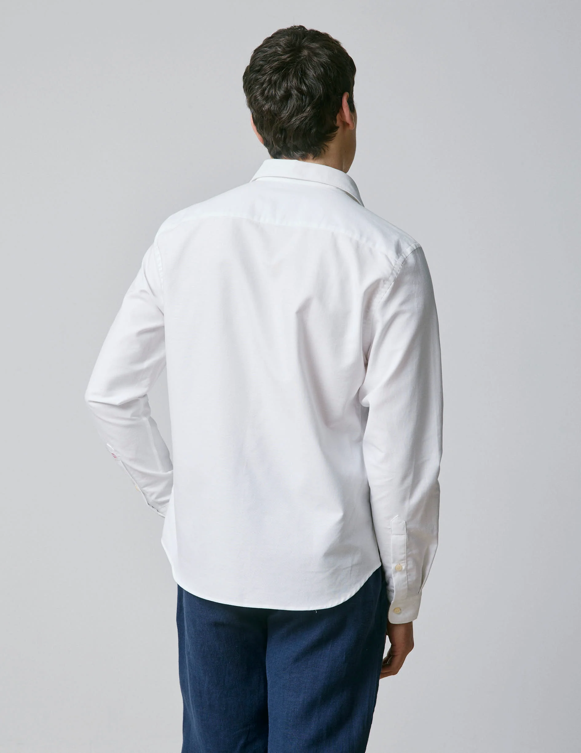 Chemise mixte "Je t'aime" blanche - Image 6