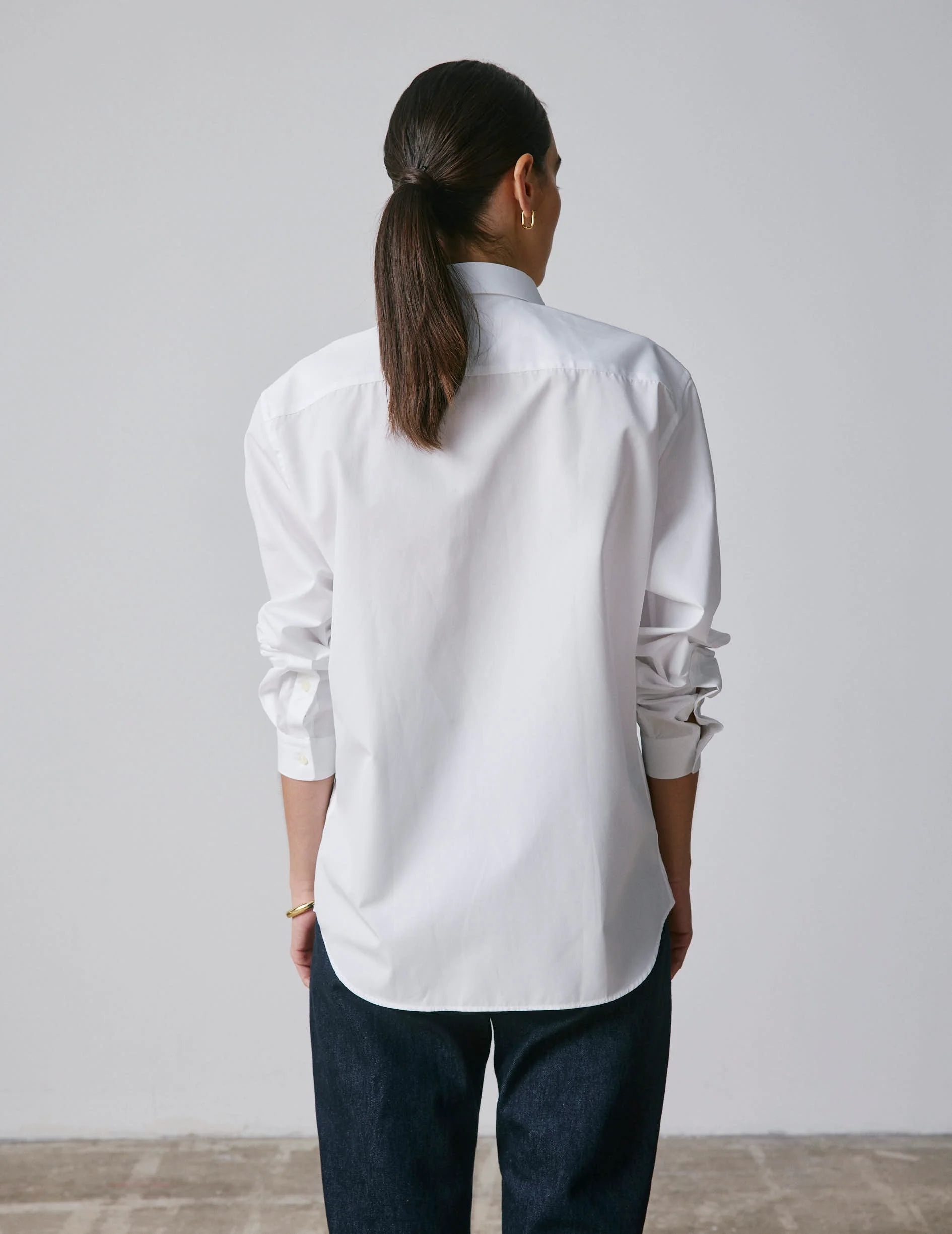 Chemise mixte "Je t'aime" blanche - Image 7