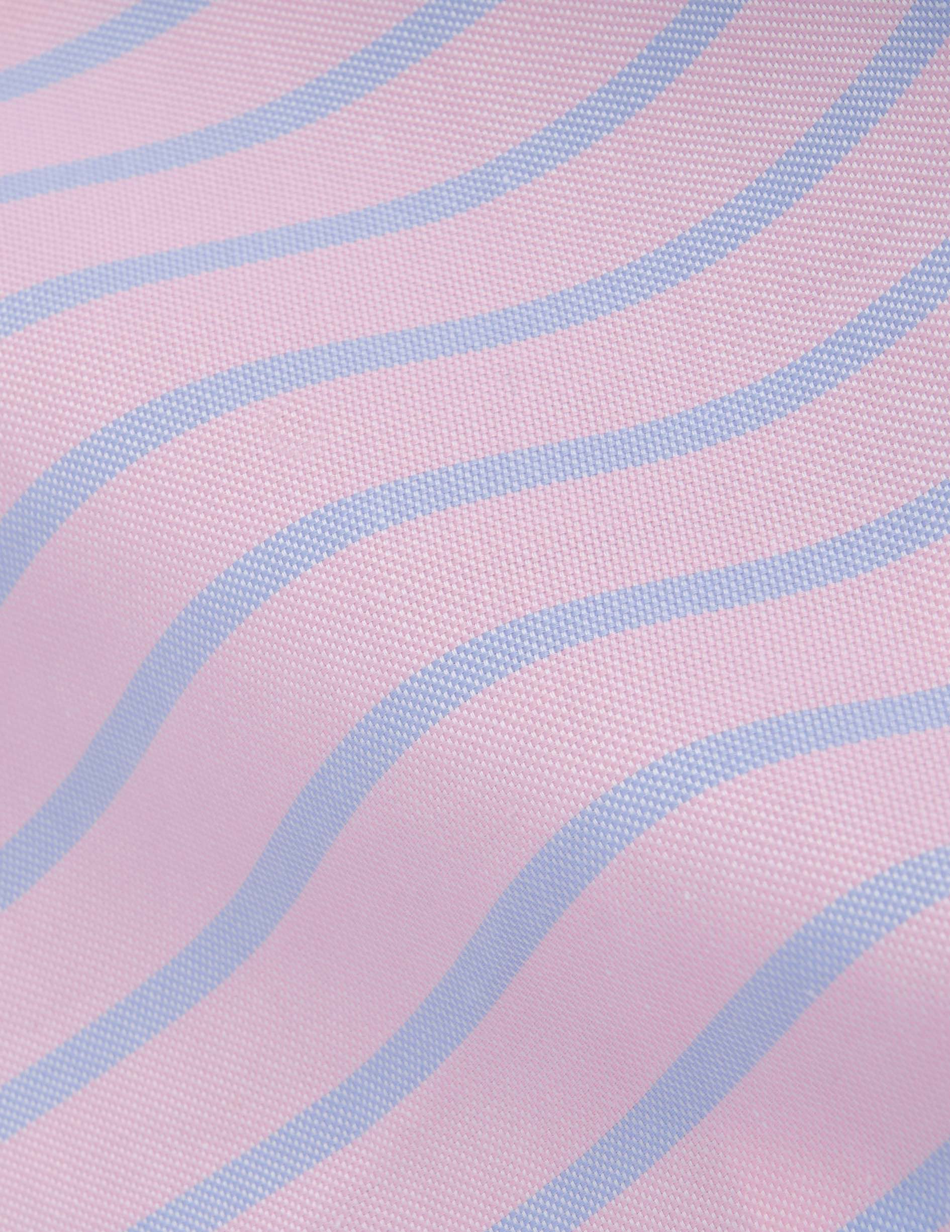 Chemise Natasha rayée rose - Image 7