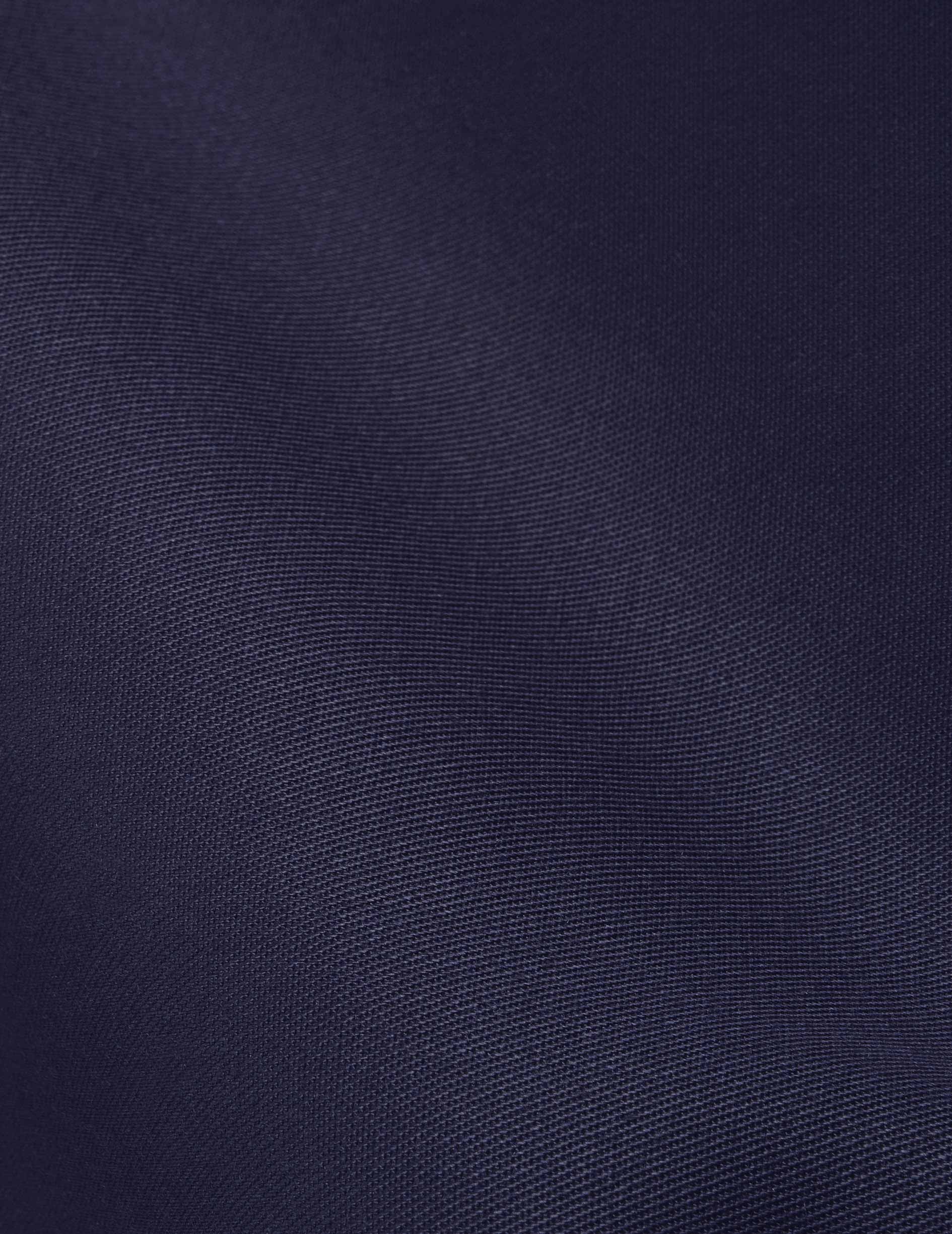 Chemise popover Nessa rayée bleu marine - Image 5