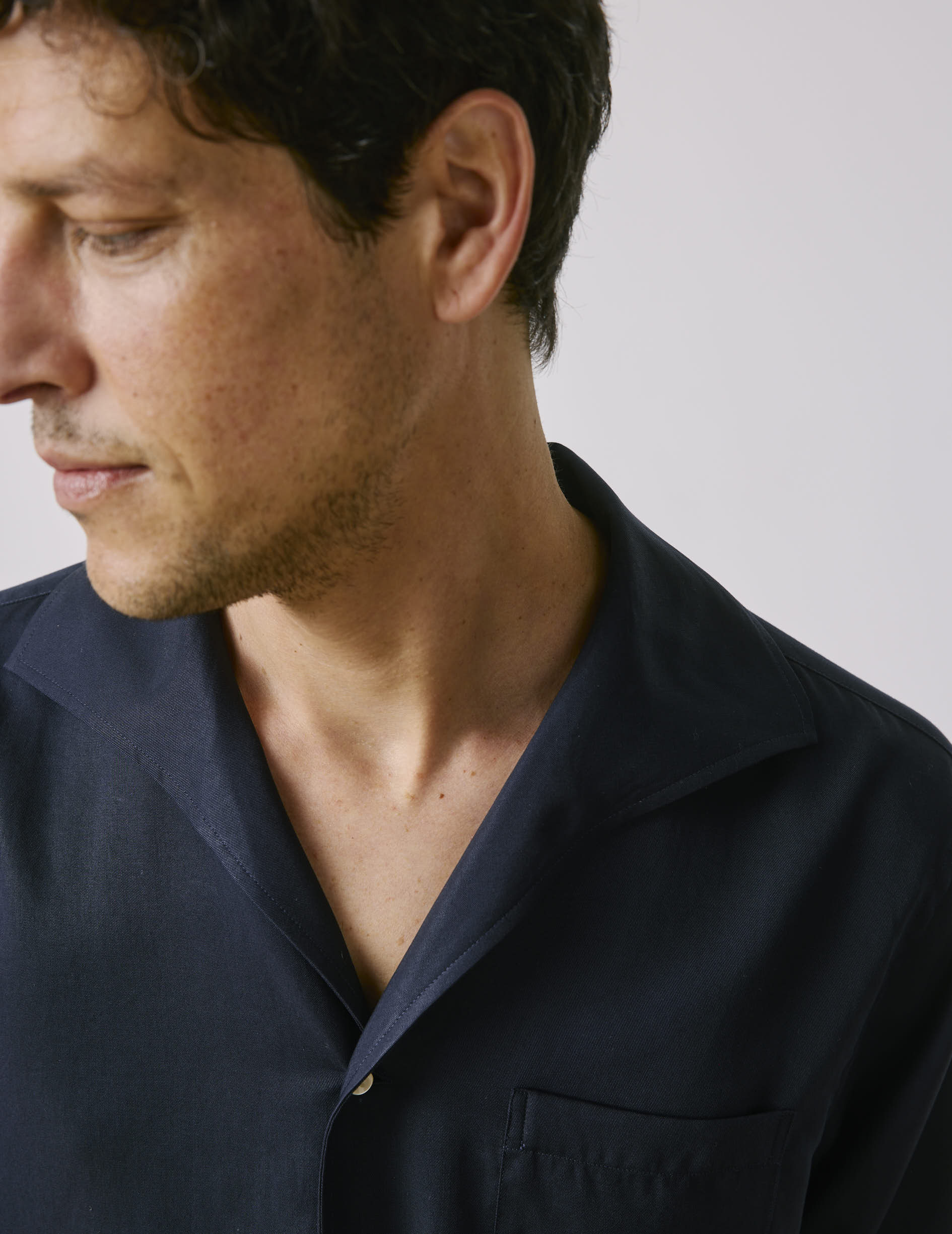Chemise Noé bleu marine - Image 5