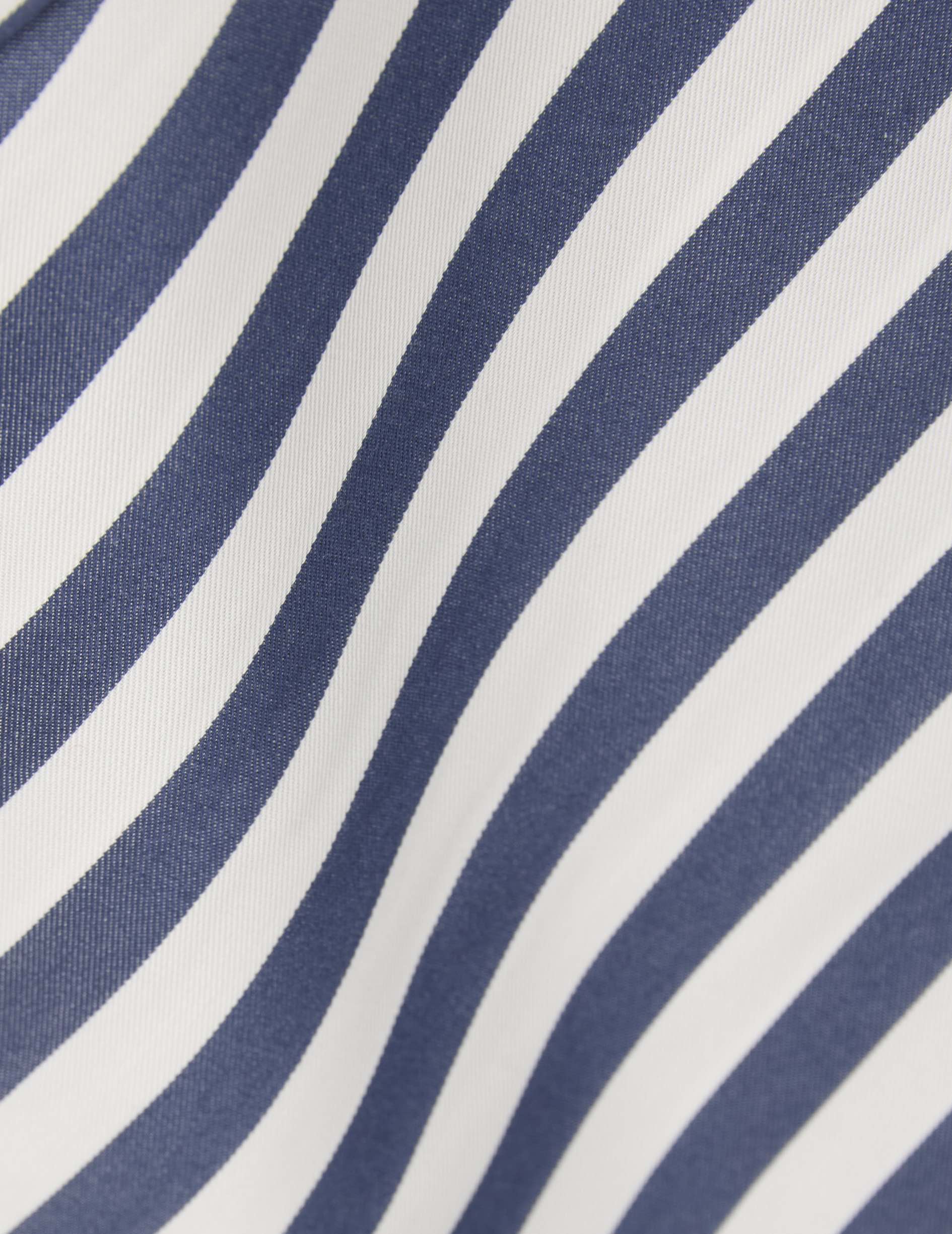 Chemise Noémia rayée bleu marine - Image 5
