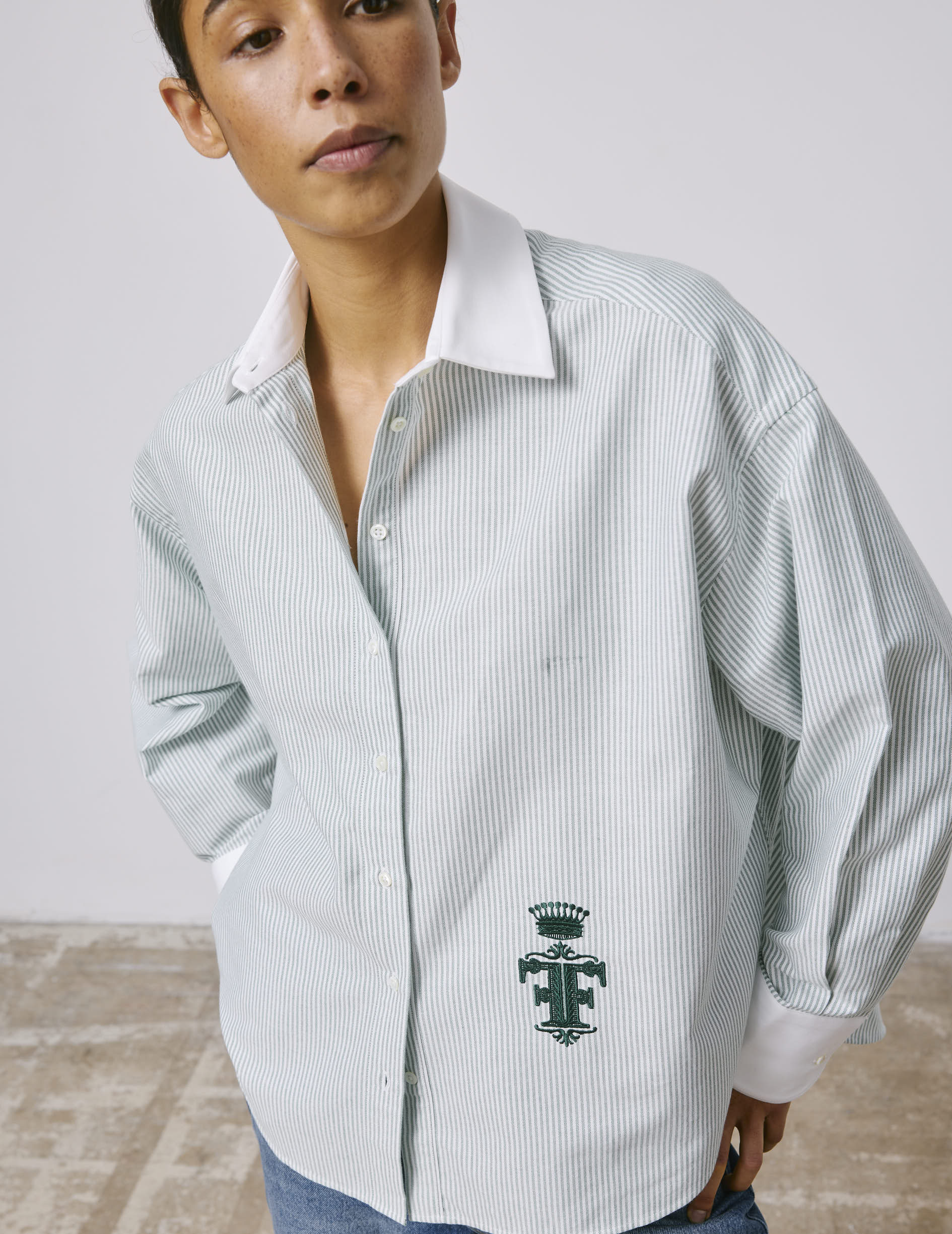 Chemise Nolita verte - Image 4