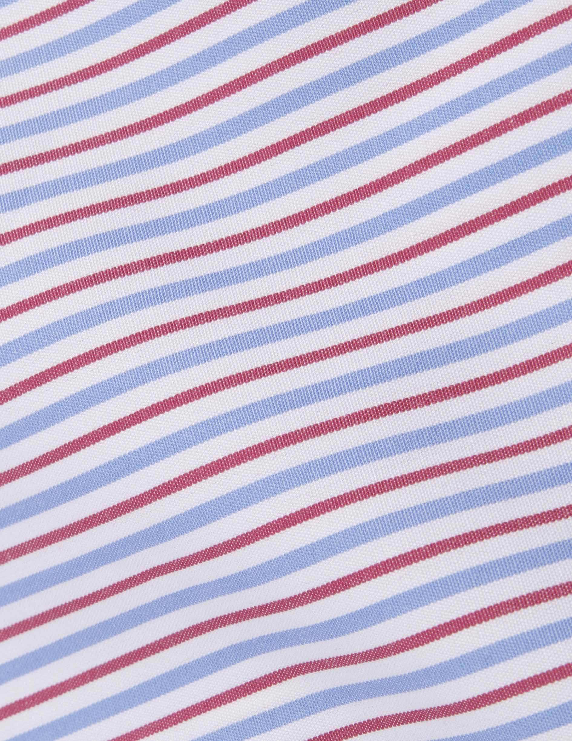 Chemise classique Voyage rayée rouge - Image 2