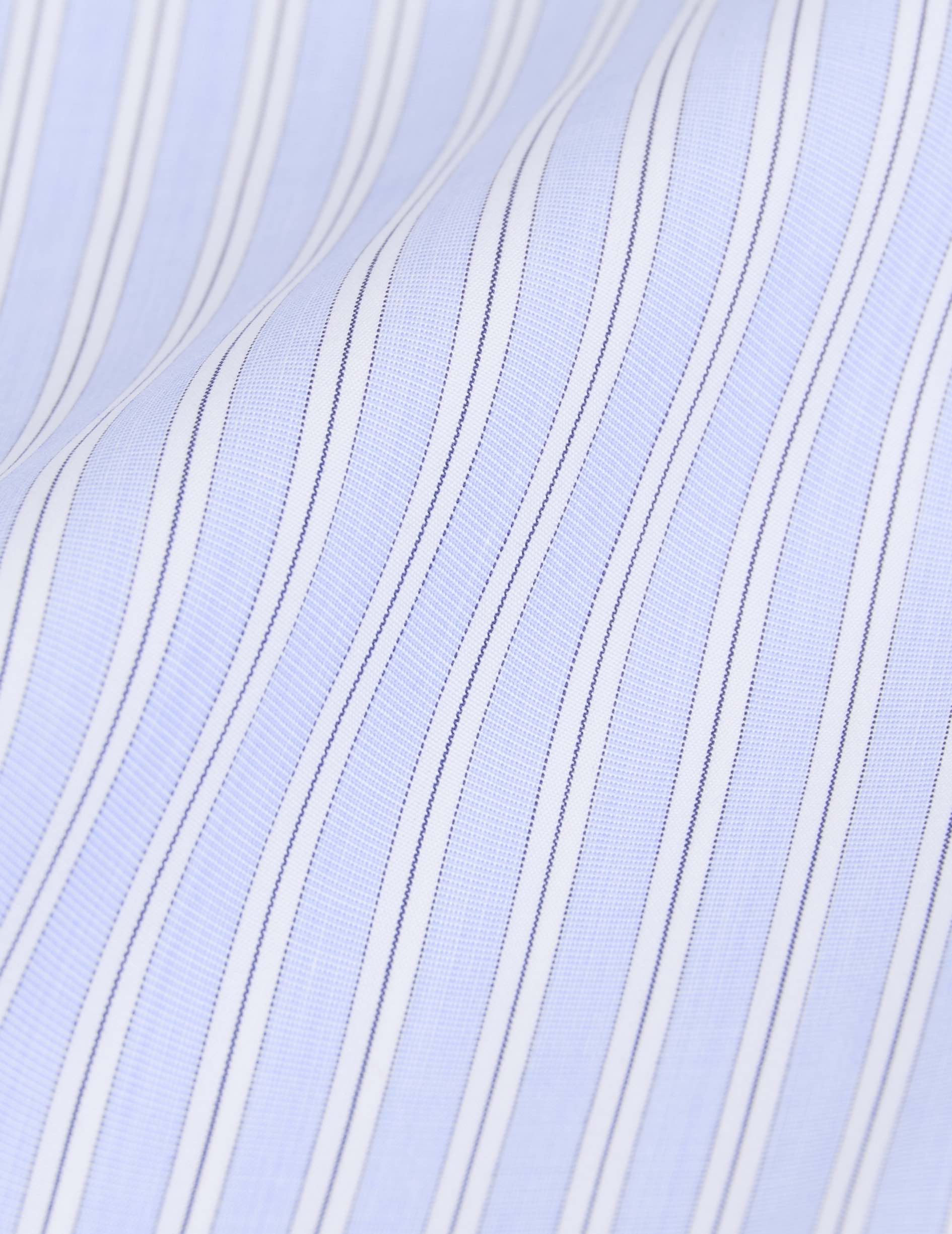 Chemise Voyage col Figaret en popeline rayée - Image 2