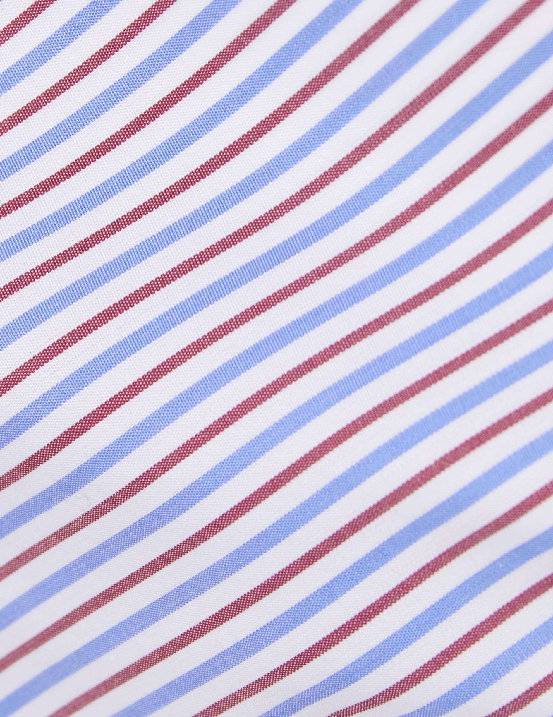 Chemise Voyage col italien en popeline rayée - Image 2