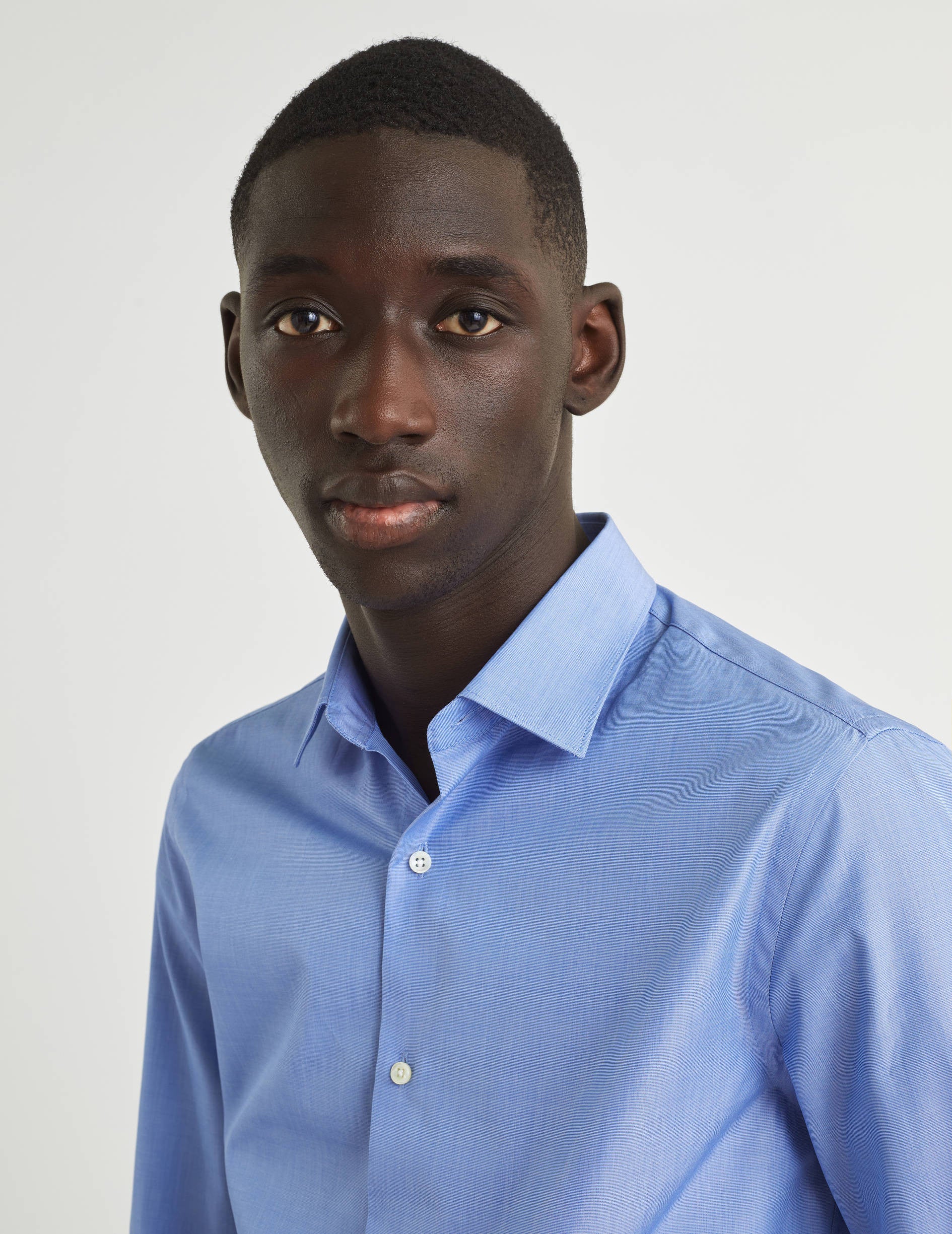 Chemise Ajustée bleue - Image 6