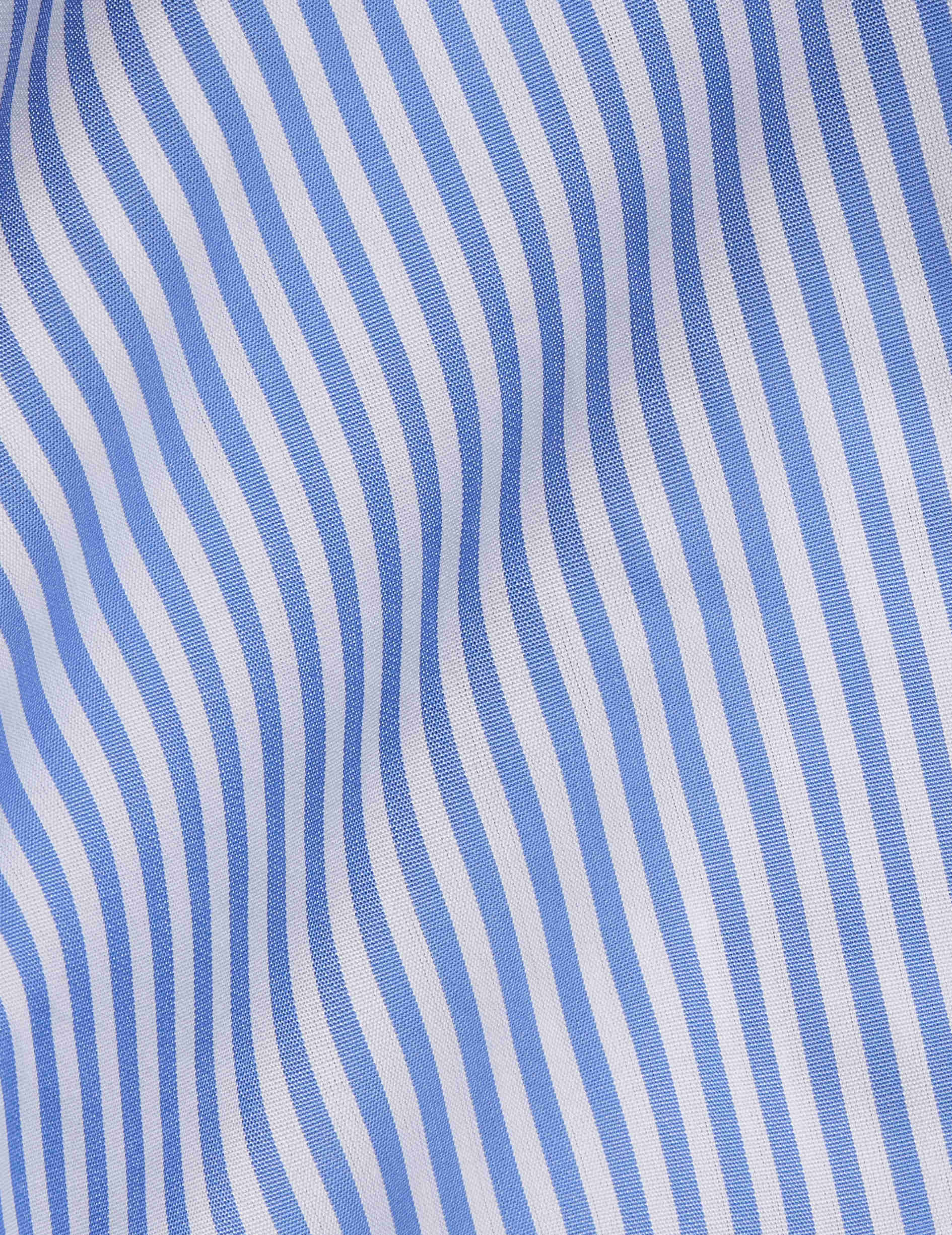 Chemise Classique rayée bleue - Image 2