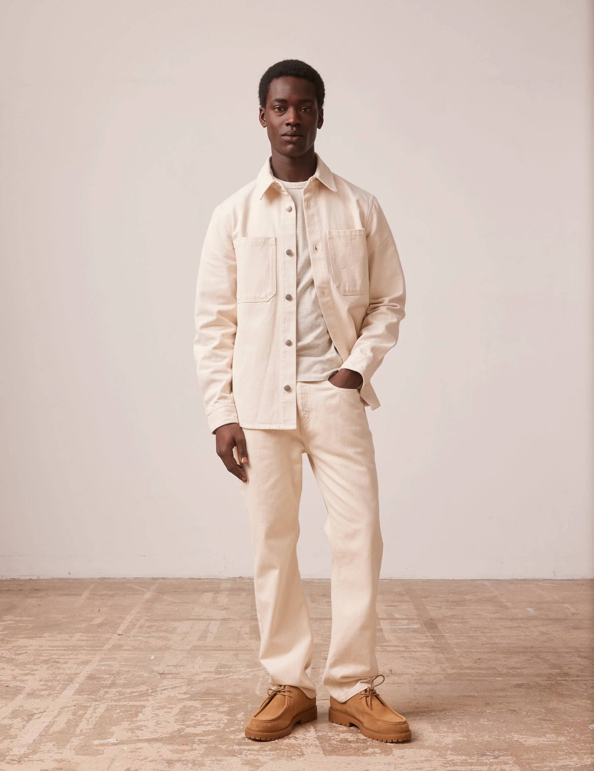 Jean Florentin en denim écru - Image 3