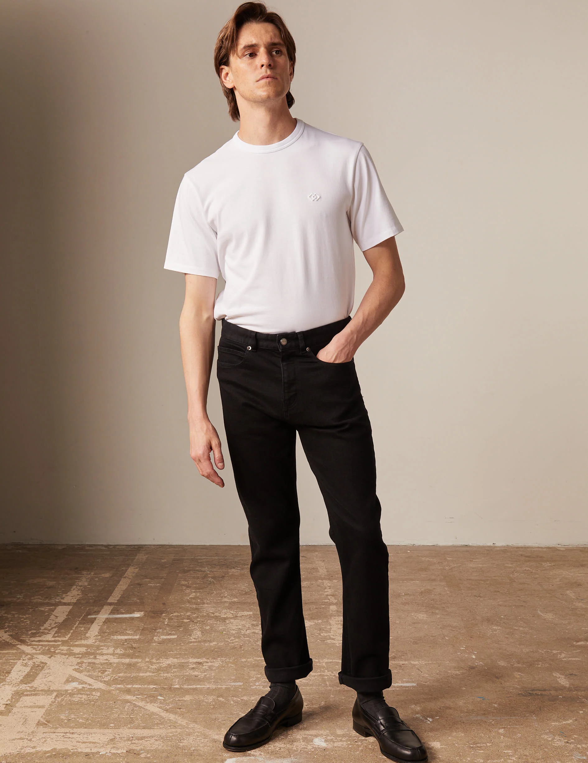 Jean florentin en denim noir - Image 3