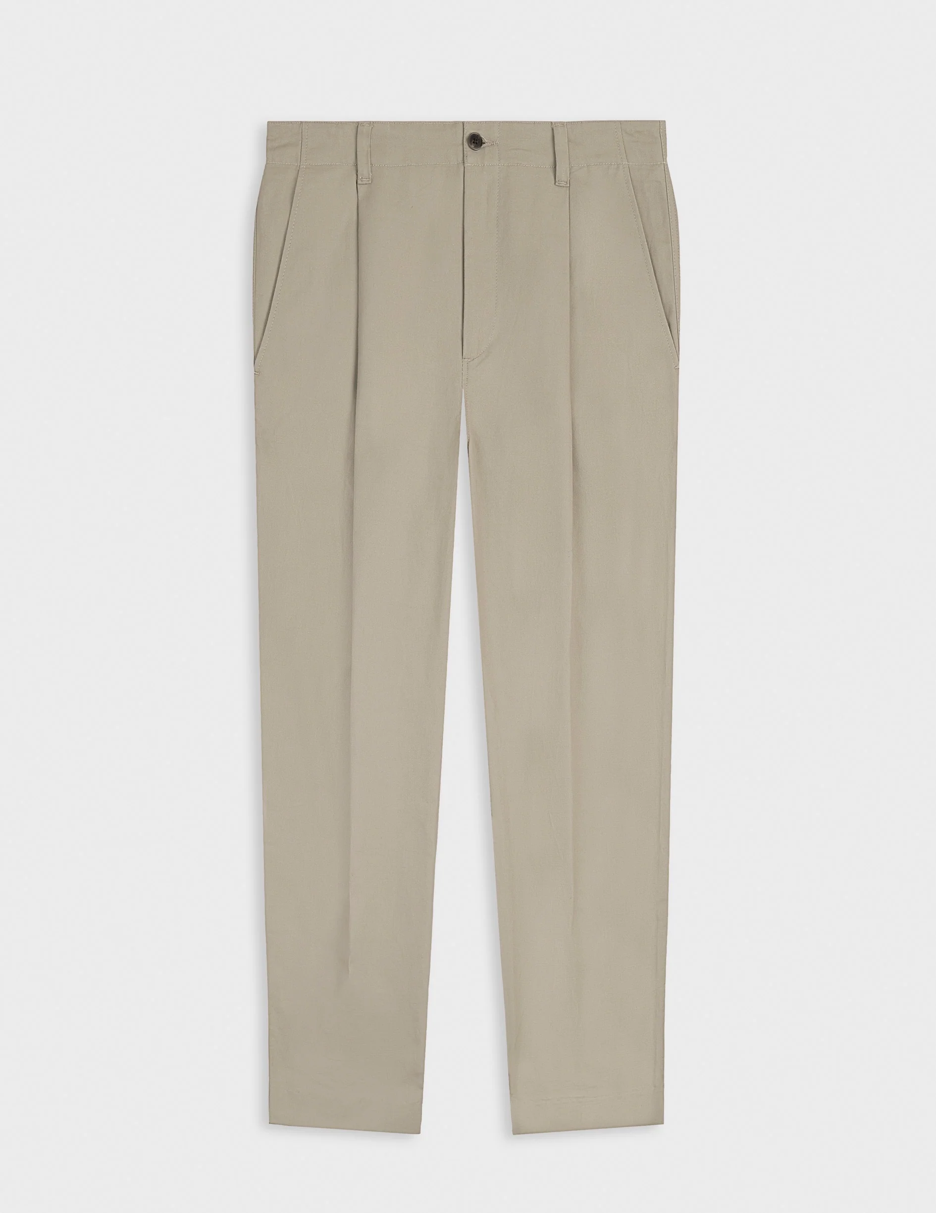 Pantalon Nataneo en lin kaki - Image 4