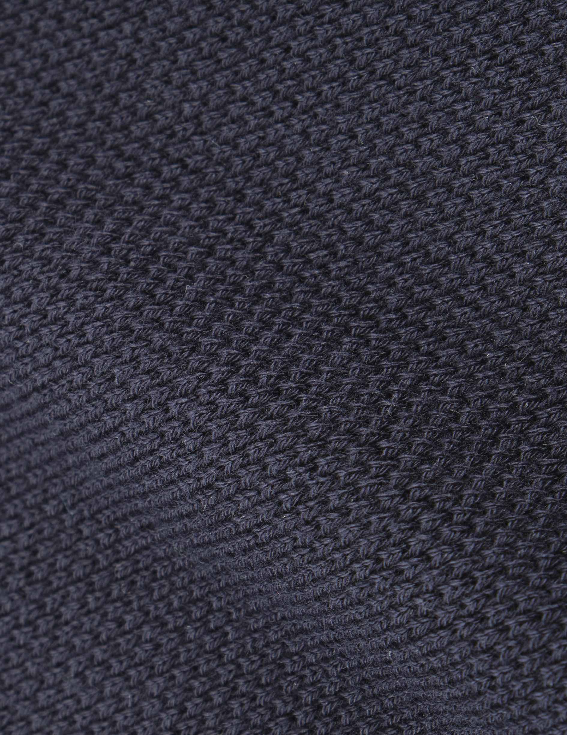 Polo Nick en coton marine - Image 6