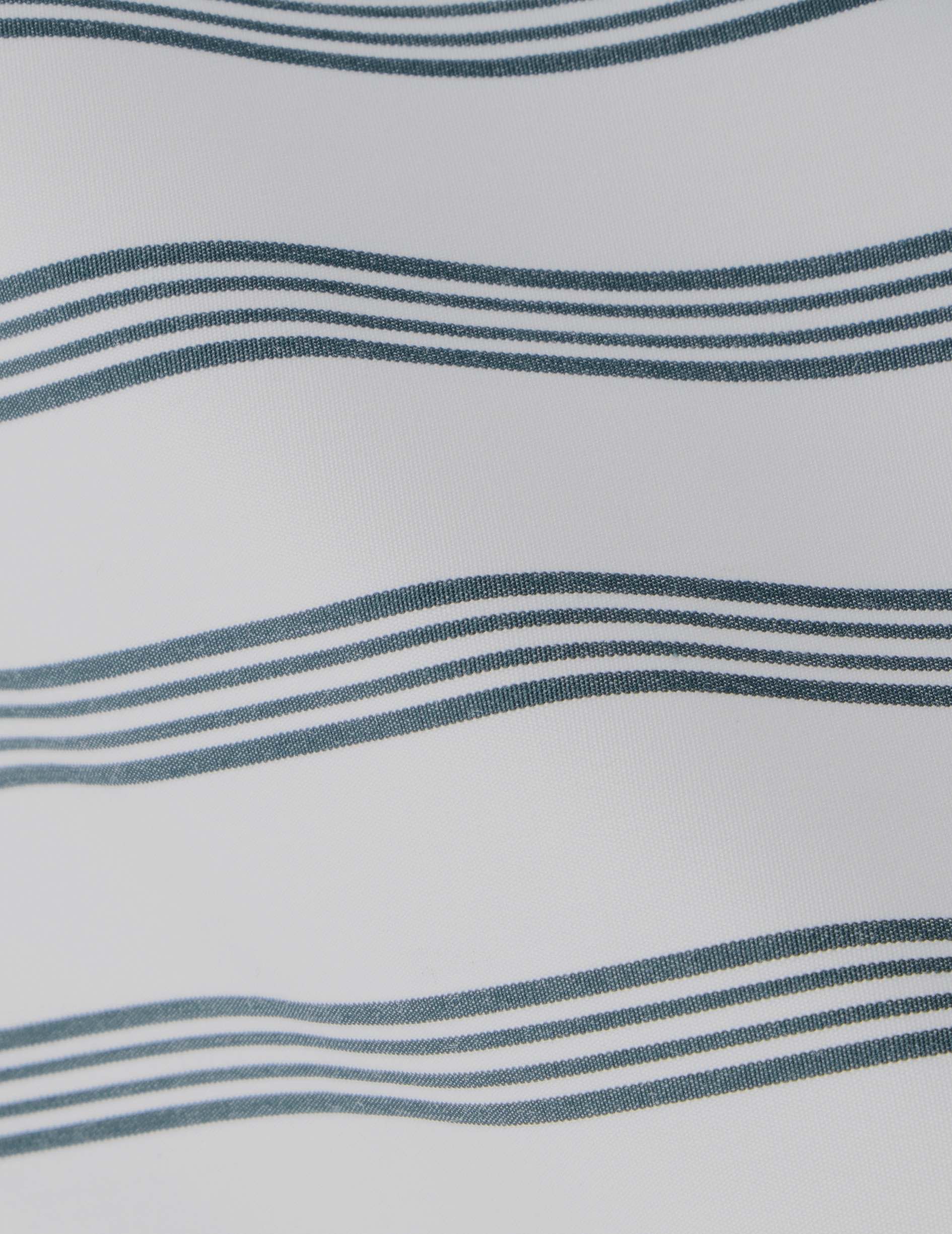 Robe Nyméa en popeline rayée verte - Image 8