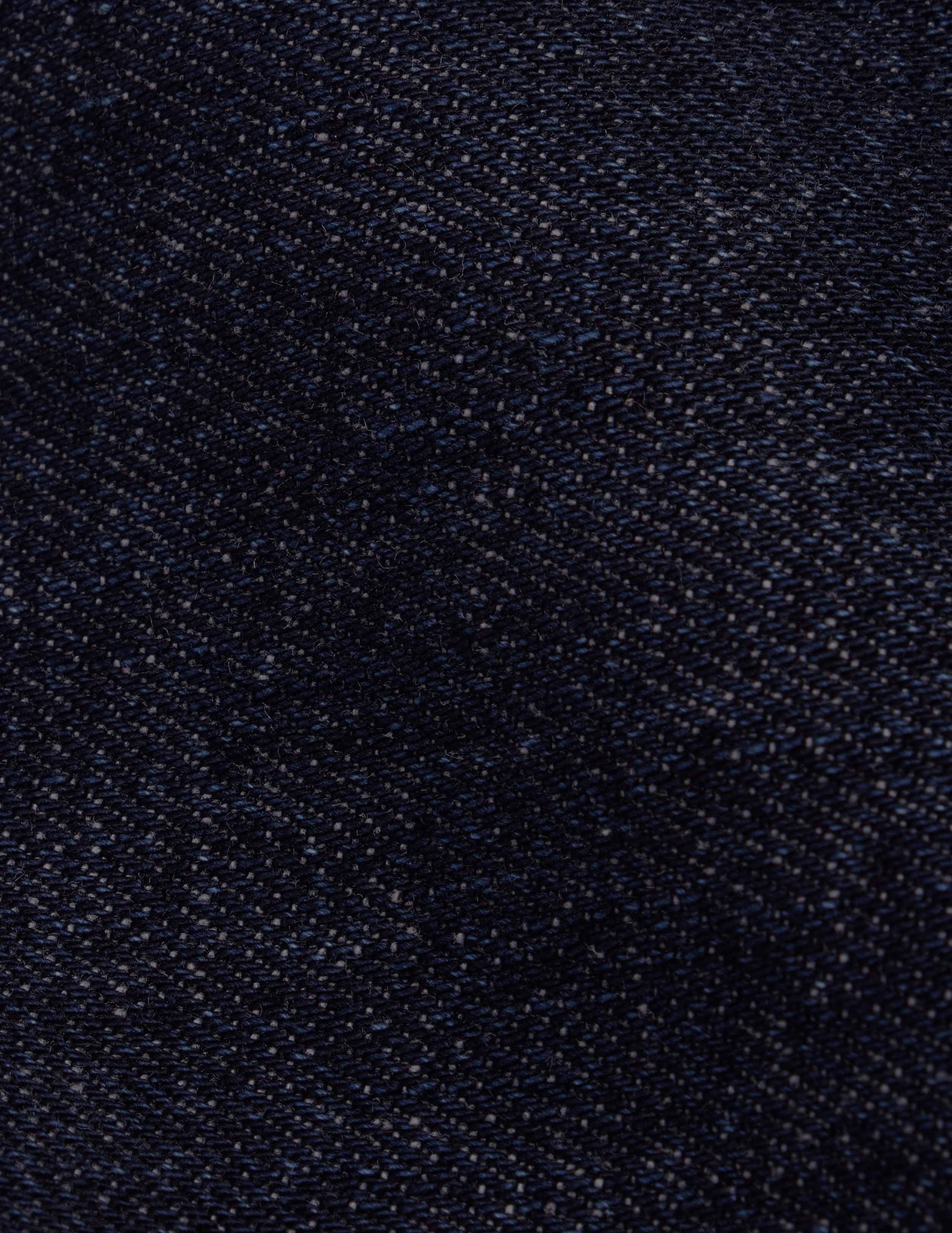 Surchemise Ingrid en denim bleu marine - Image 5