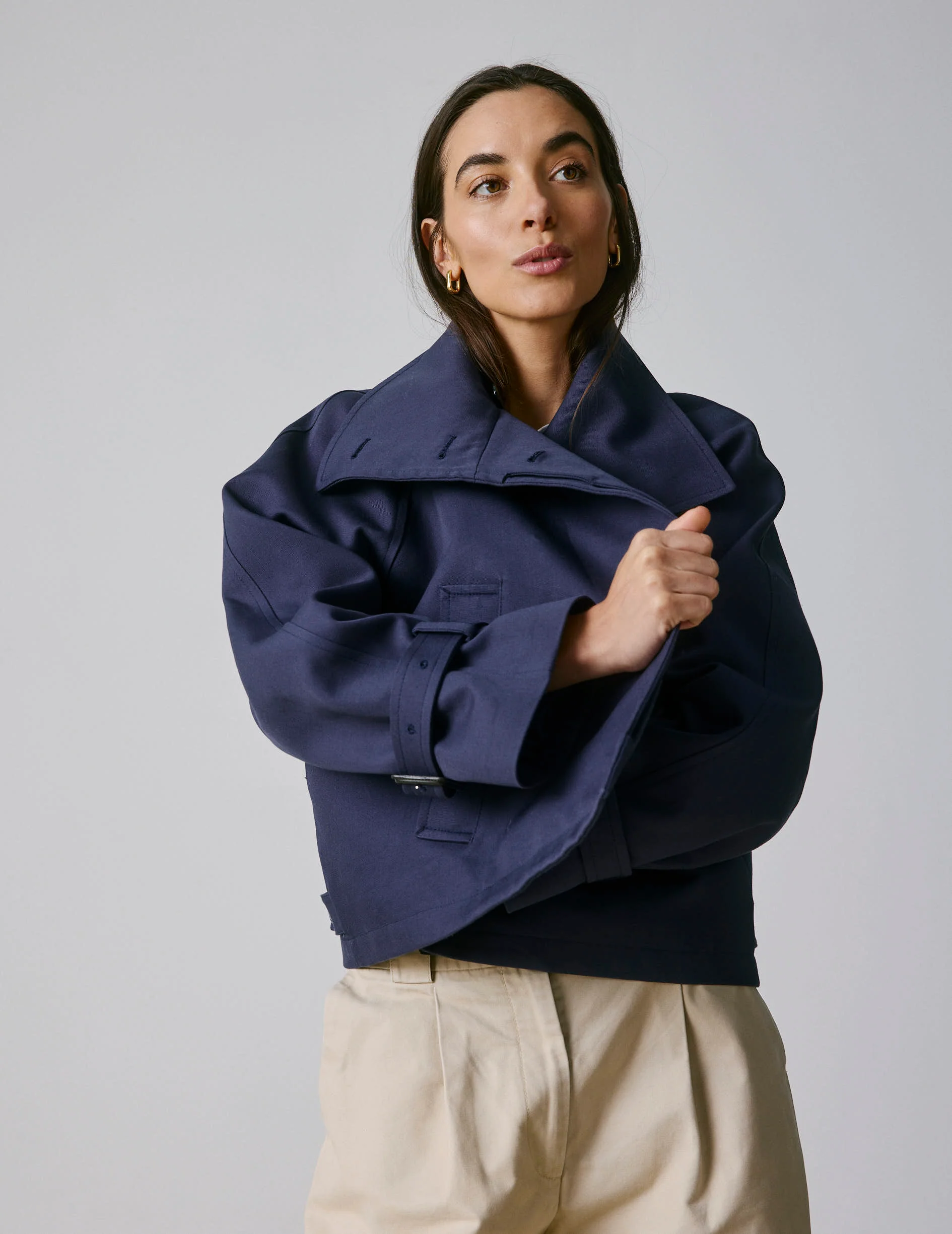 Trench Nolwenn marine - Image 6