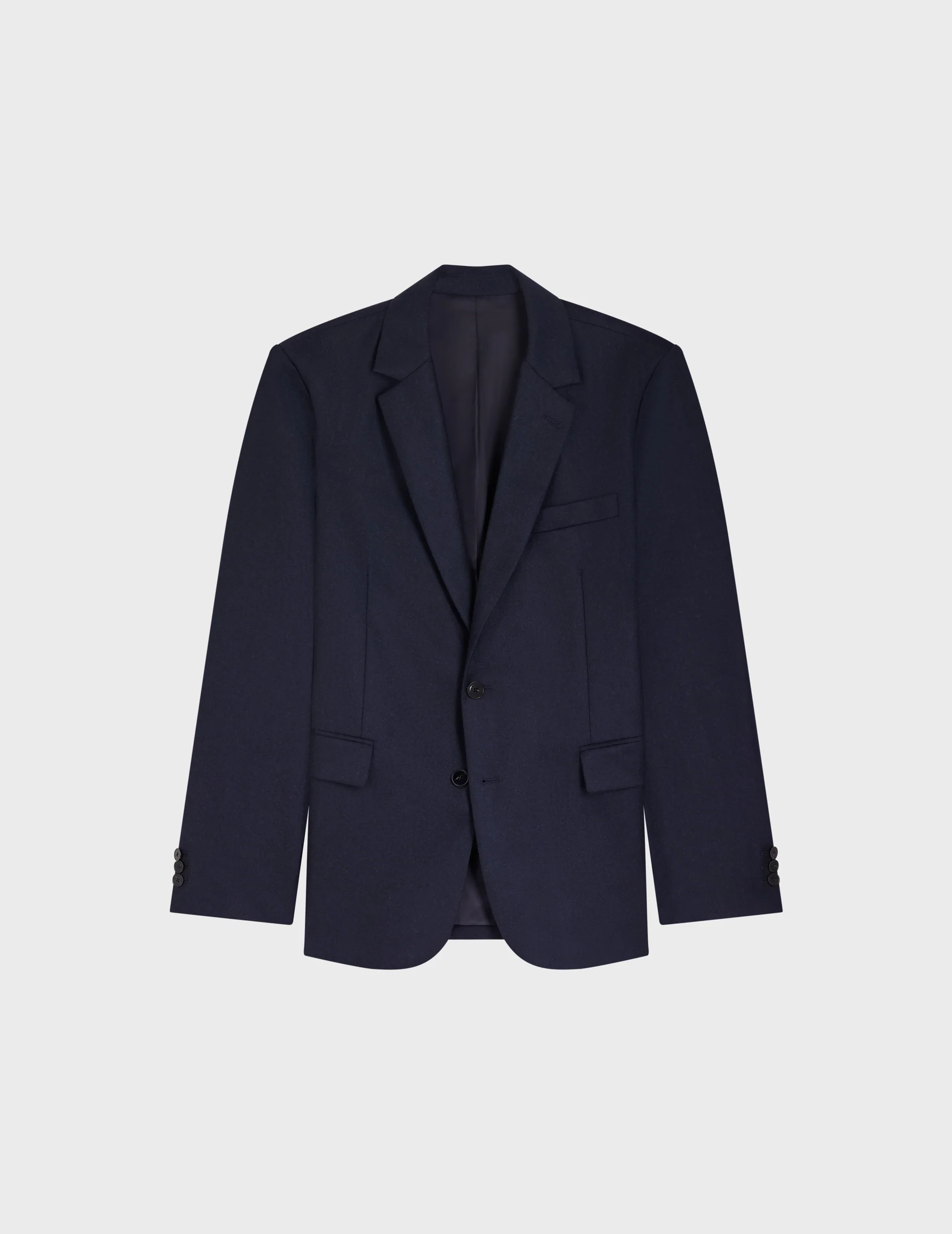 Veste de costume Gordon en toile de laine marine - Image 4