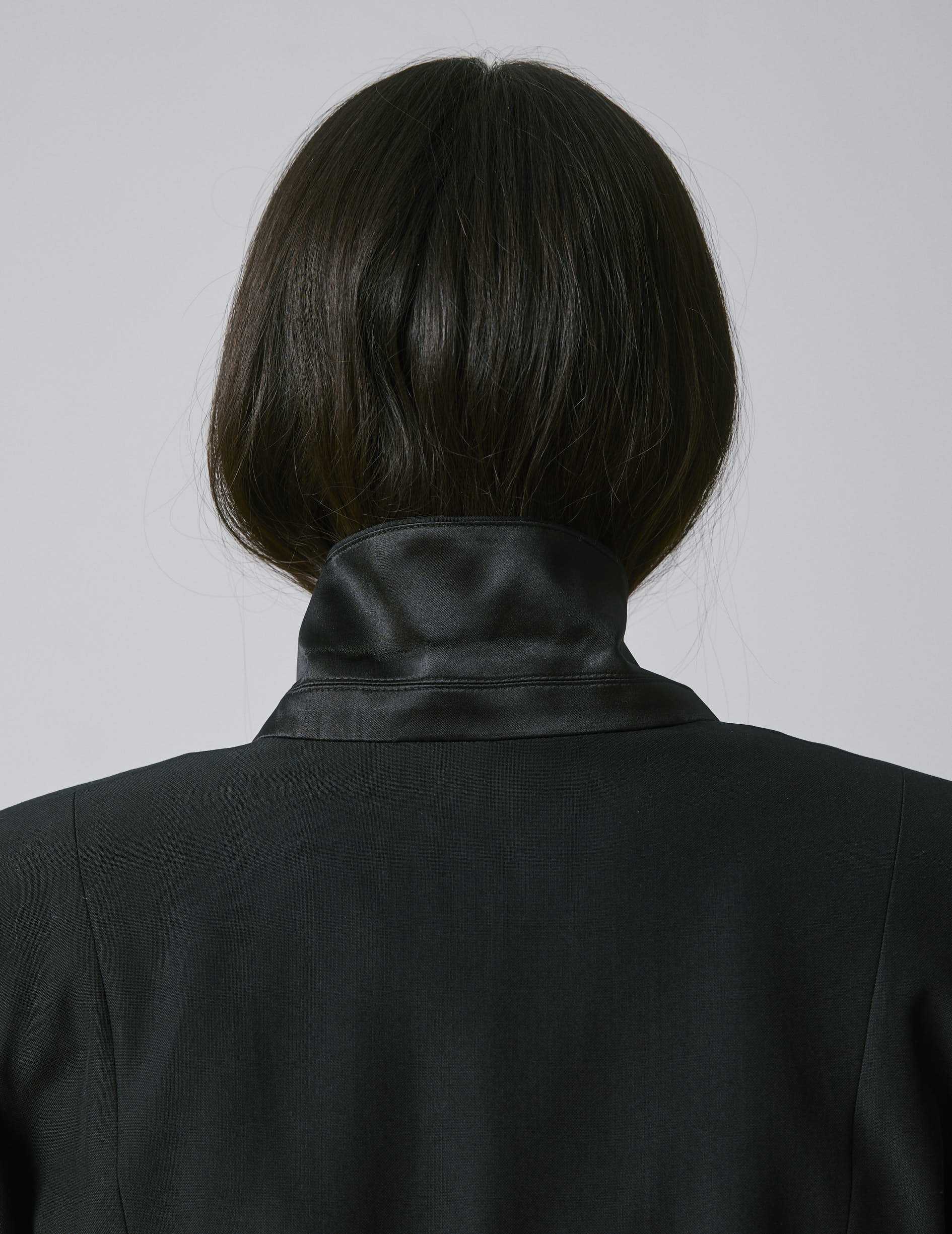 Veste de costume Nora en laine vierge noire - Image 7